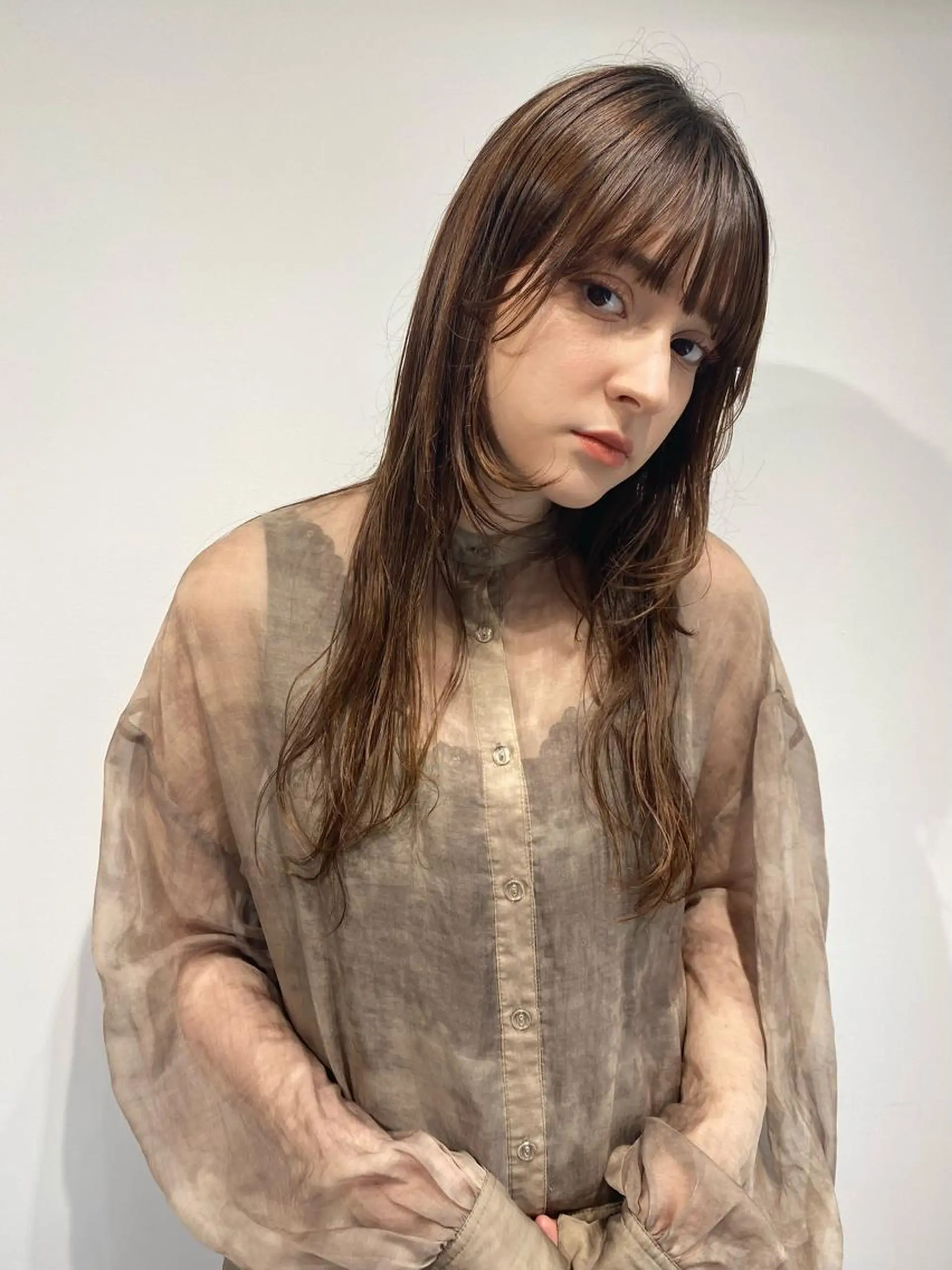 ロング カラー 柔らかいcolor 🌿harukaのヘアスタイル