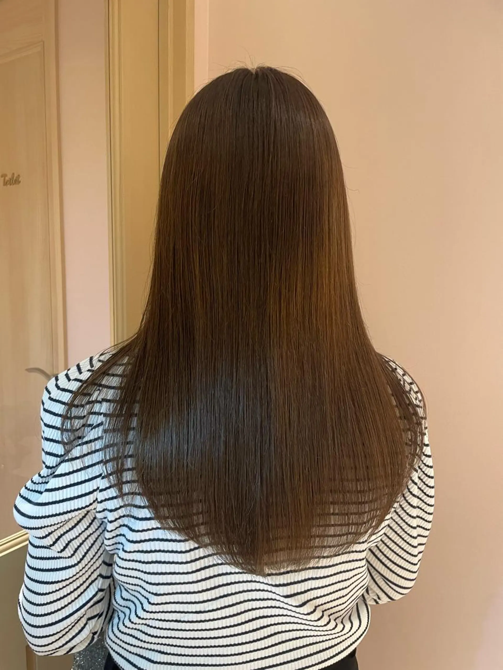 ロング ヘアカラー トリートメント ヘッドスパ マホ/日吉/髪質改善 /レイヤー/ガーリーのヘアスタイル