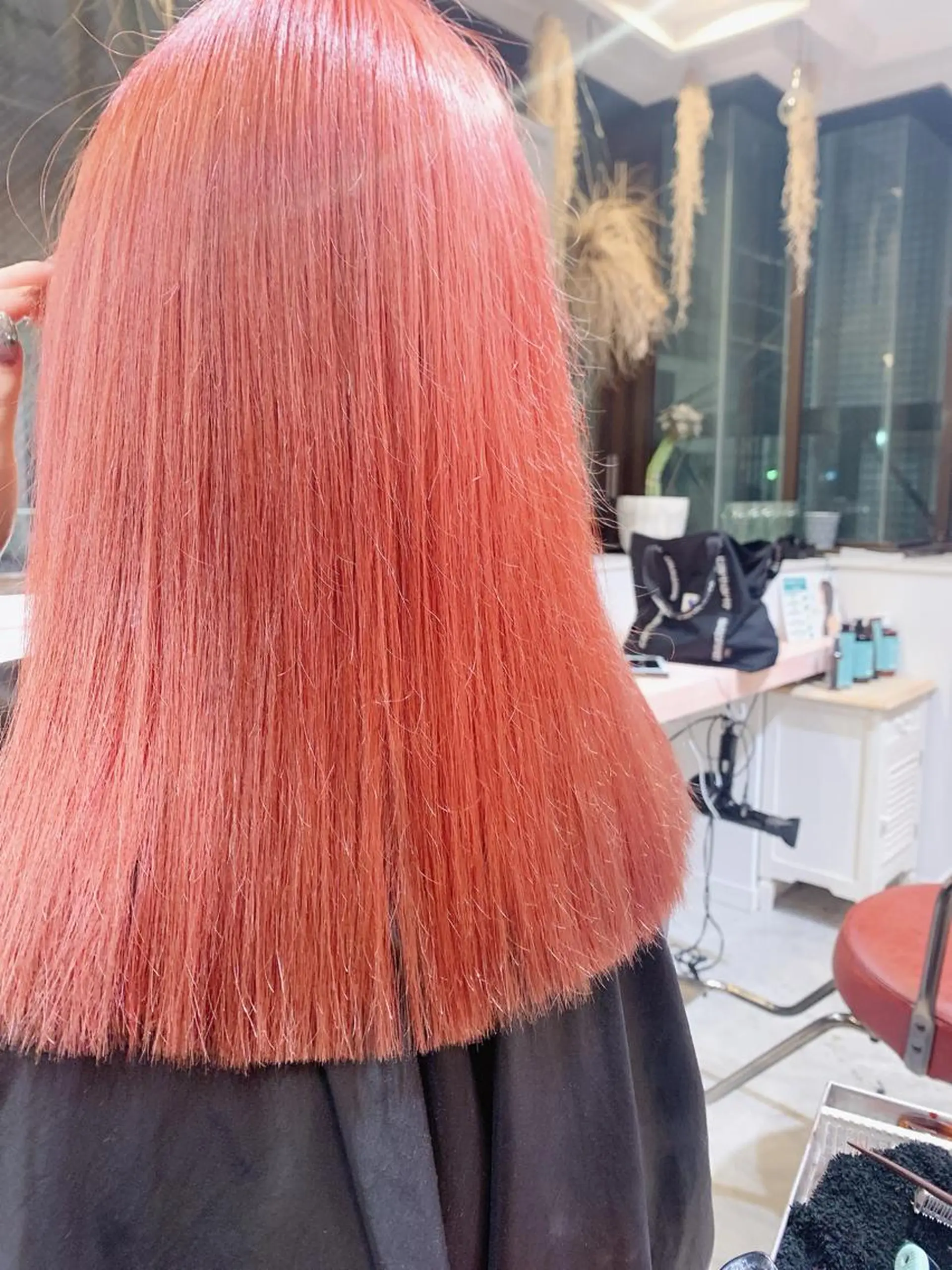 セミロング カラー パーマ ヘアアレンジ ヘアカラー トリートメント Sia中野新橋 『JUNYA』のヘアスタイル