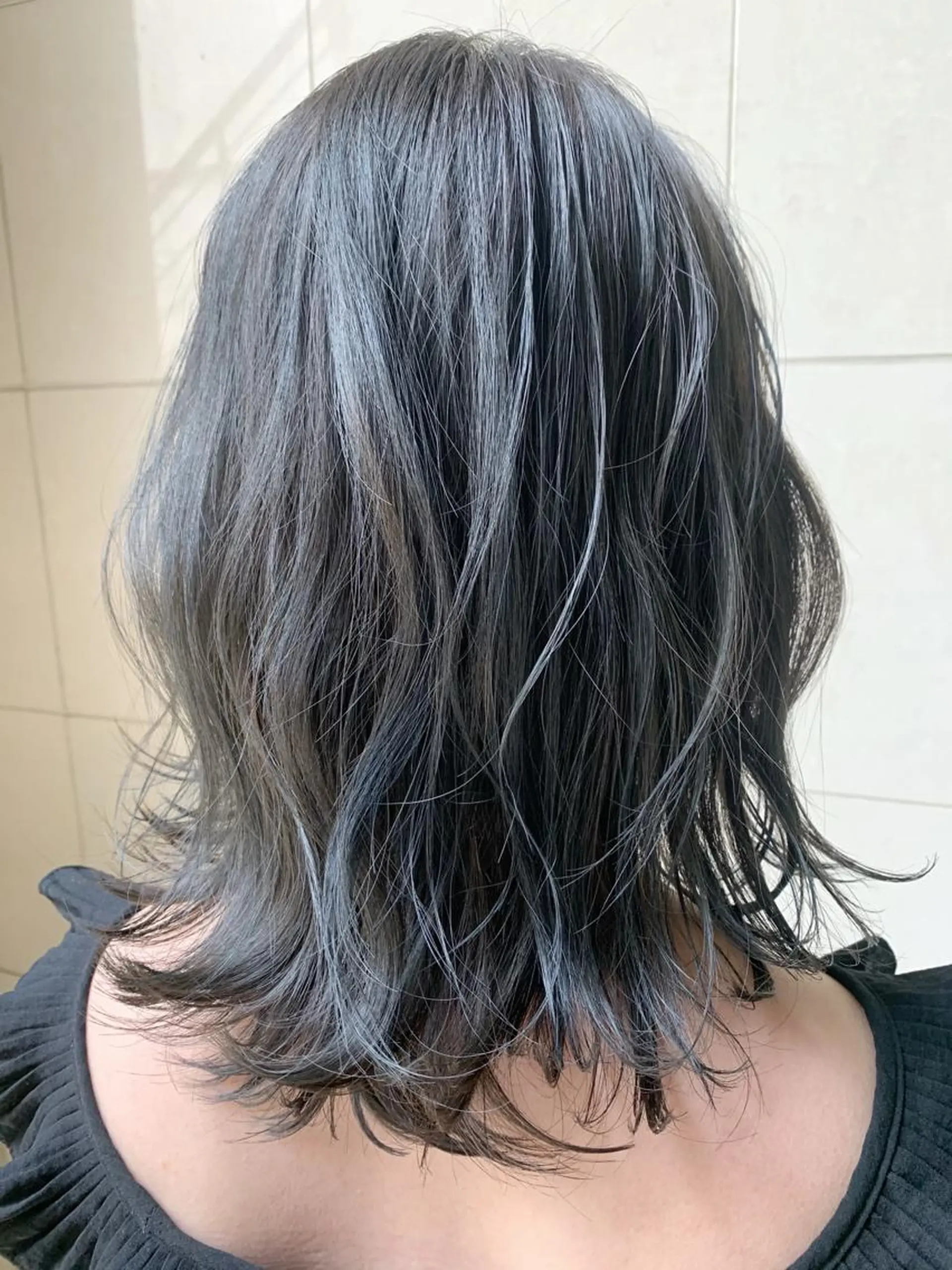 ミディアム ヘアカラー フリーランス　美容師 cayocoのヘアスタイル