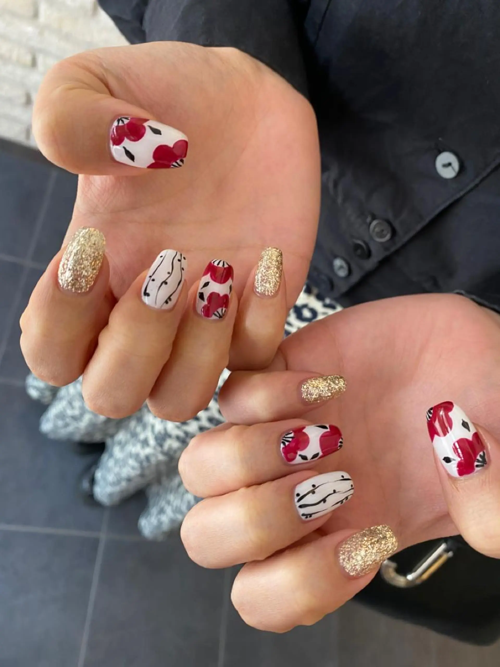 ネイル アニマル柄 アートネイル オーロラネイル クリアネイル 成人式 ハンドネイル ハンドケア Lililas サロン&スクールのネイルデザイン