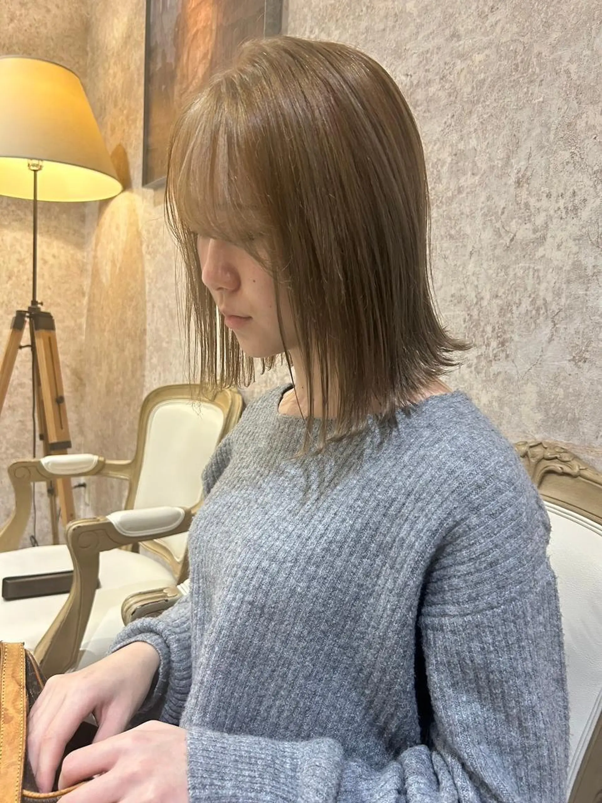 カラー ヘアアレンジ ブリーチ ダブルカラー ブリーチなしカラー ヘアカラー earth 小林亮介 ブリーチ/ハイトーンのヘアスタイル