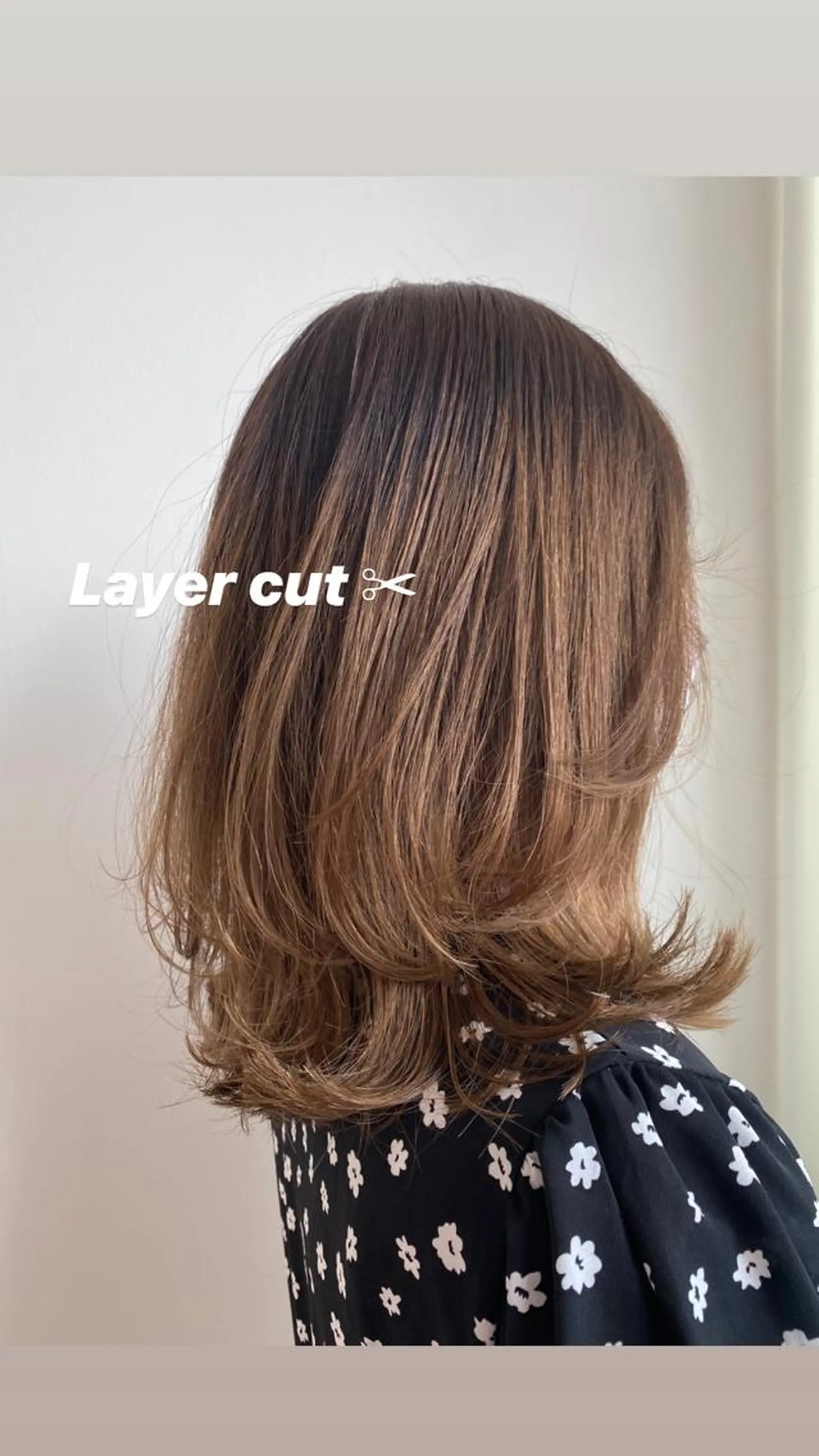 ミディアム 美容室ANY所属・トップスタイリスト 赤塚蓉子のヘアスタイル
