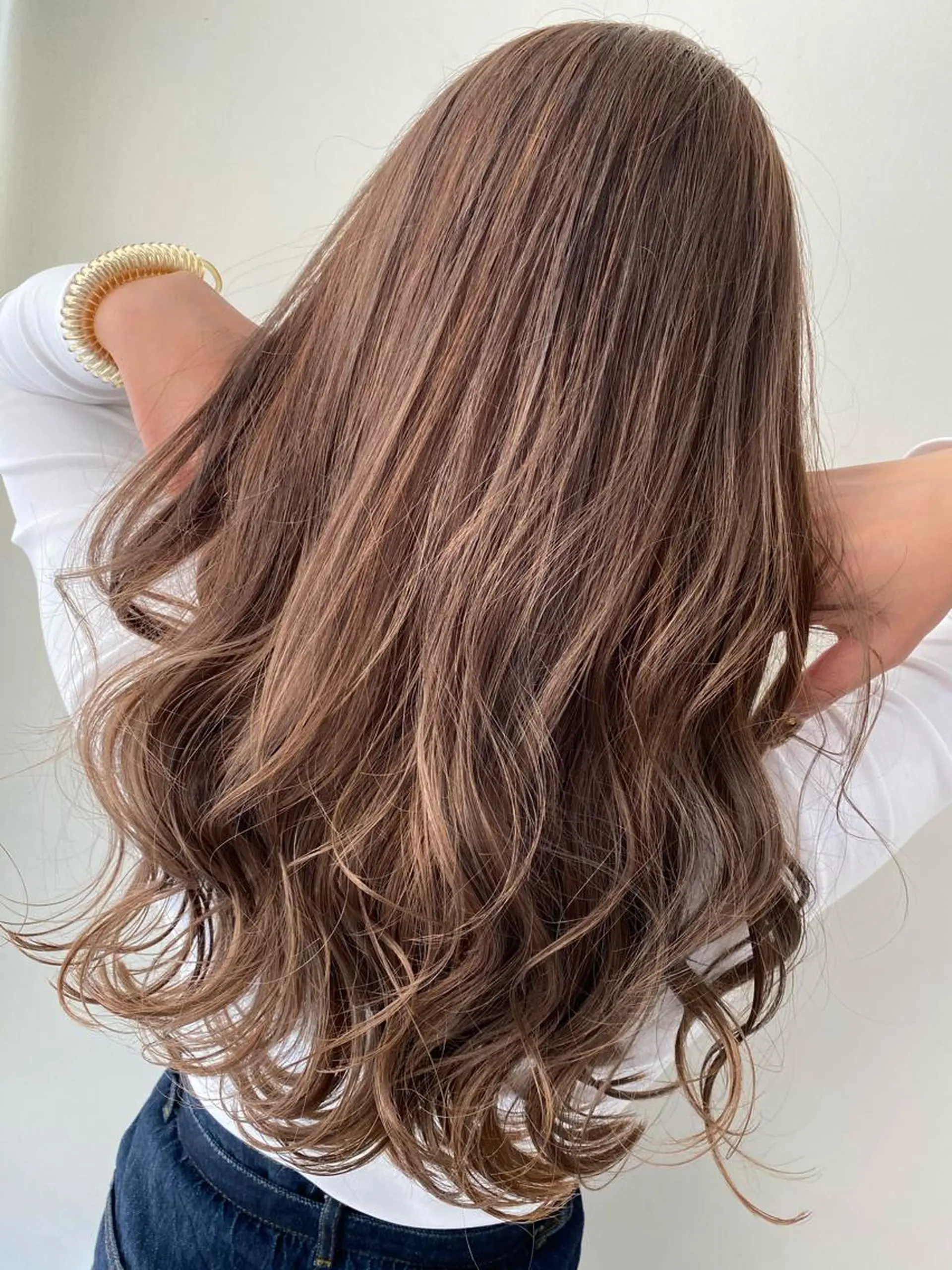 ロング ヘアカラー トリートメント ジェニファー ✂︎TOMOKI✂︎のヘアスタイル