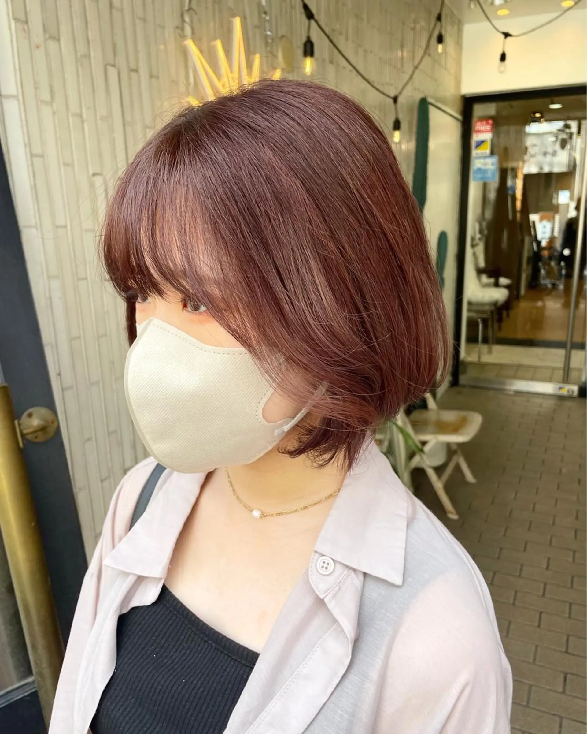 ショート 山本 眞白のヘアスタイル