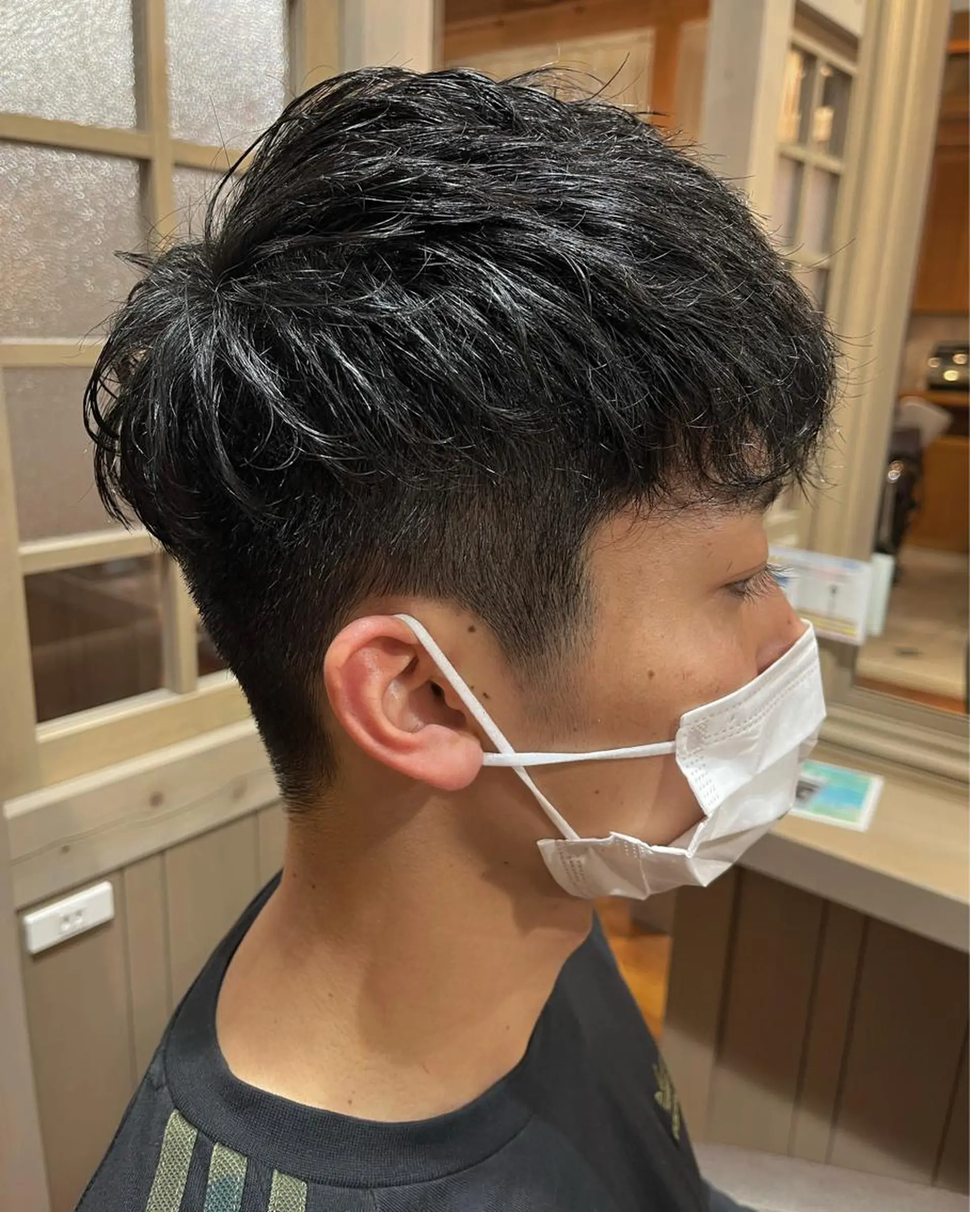 メンズ 刈り上げ 狩野 くるみのヘアスタイル