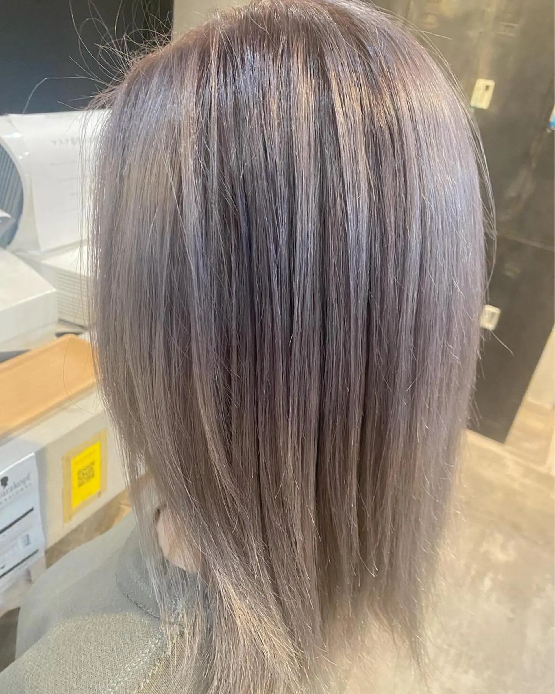 セミロング ヘアカラー トリートメント sail所属・sail ミウのヘアスタイル