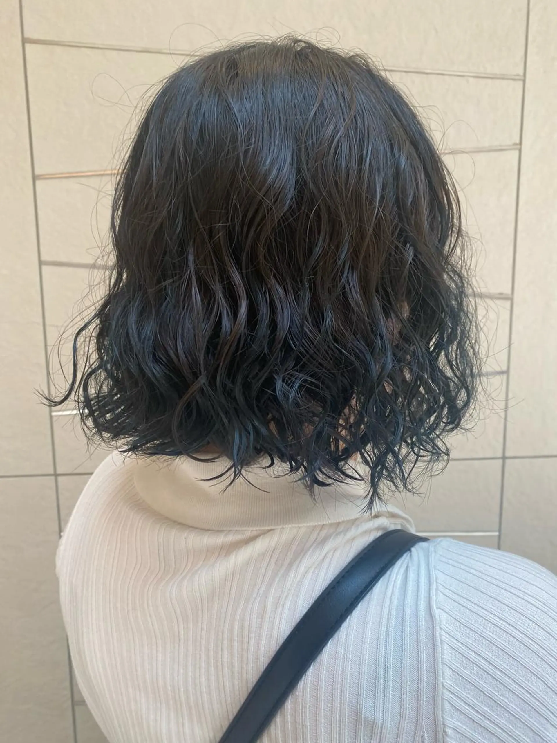 ミディアム パーマ 髪師kenjiro所属・⭐️五十嵐 未悠⭐️のヘアスタイル