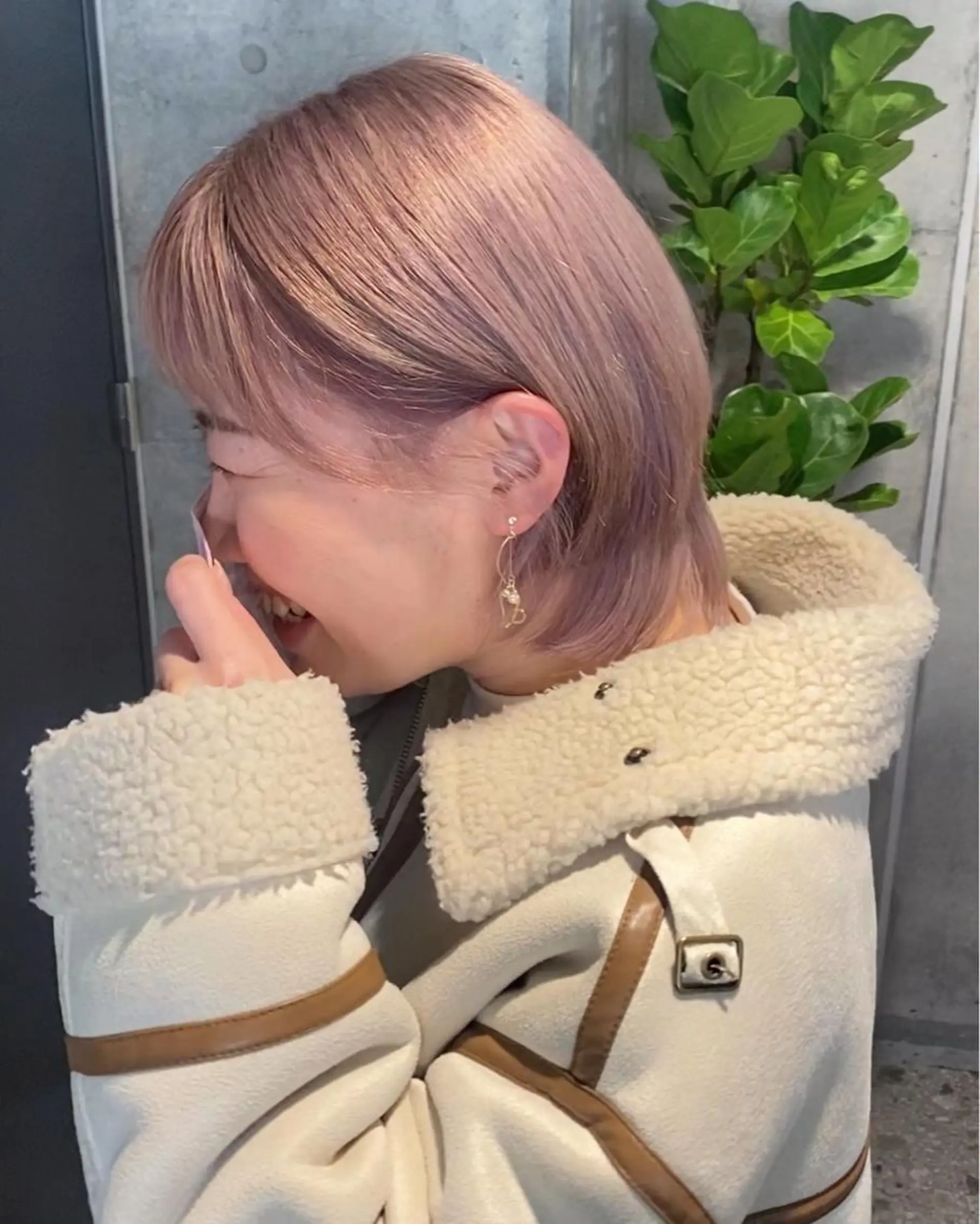 ショート まお♡レイヤーカット ×色っぽstyleのヘアスタイル