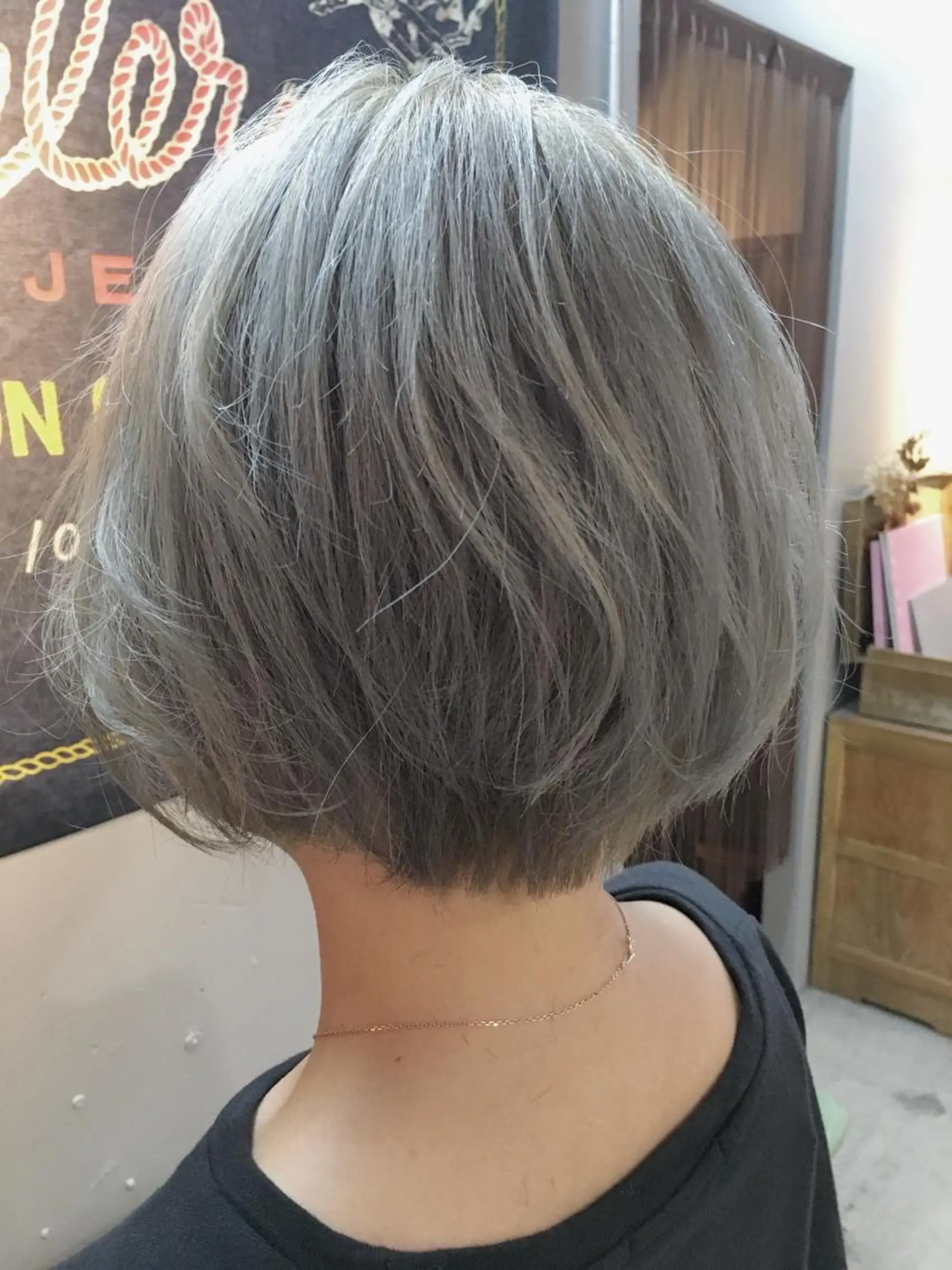 ショート カラー ヘアカラー トリートメント 代表 中島貴志のヘアスタイル