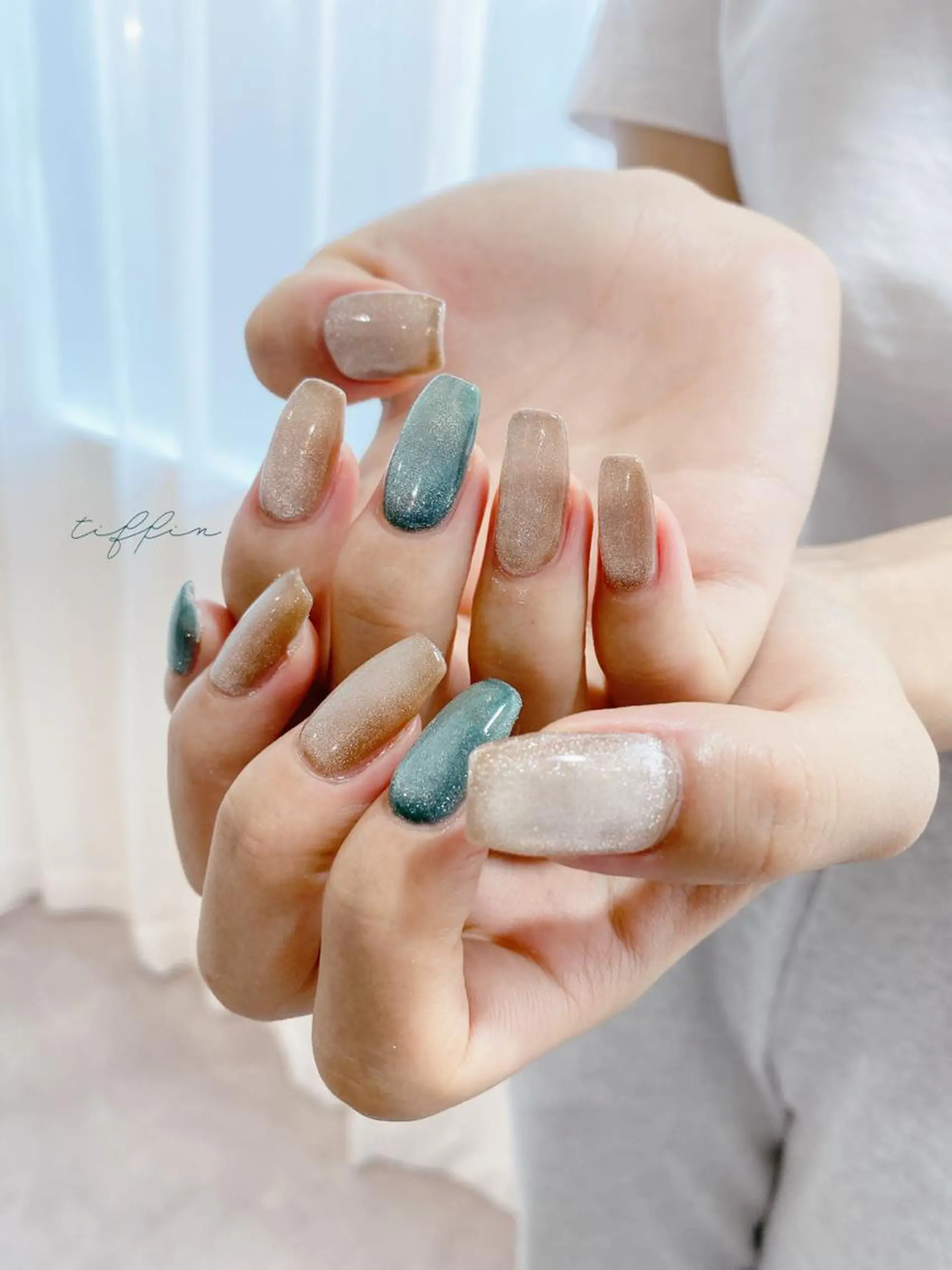 ネイル ハンドネイル tiffin♡ Chiaki☺︎のネイルデザイン