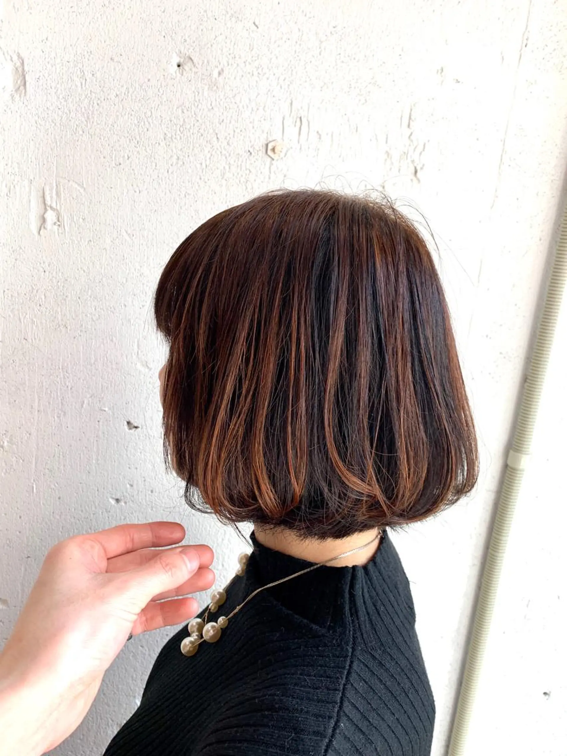 ショート カラー ハイライトカラー ハイライト カット ヘアカラー 💛丁寧さNo.🥇 🧸片山智裕💛のヘアスタイル