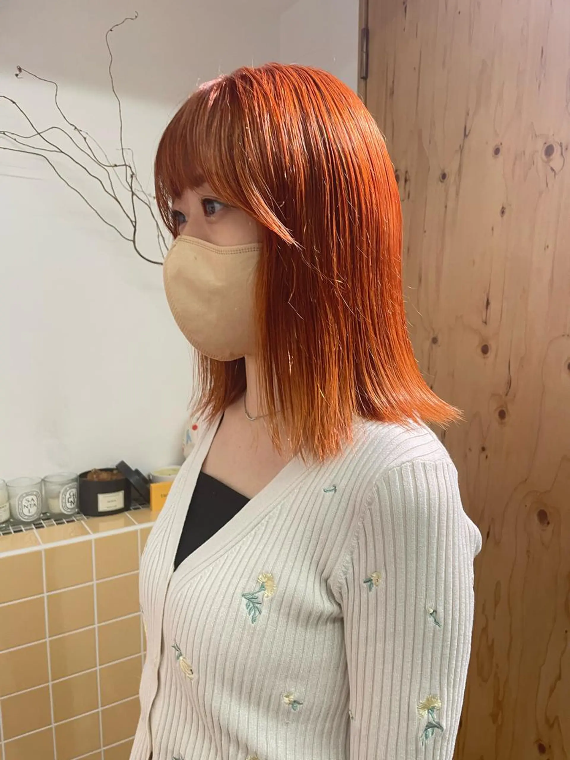 ミディアム ヘアカラー sakura🌸 レイヤー/nelkeのヘアスタイル