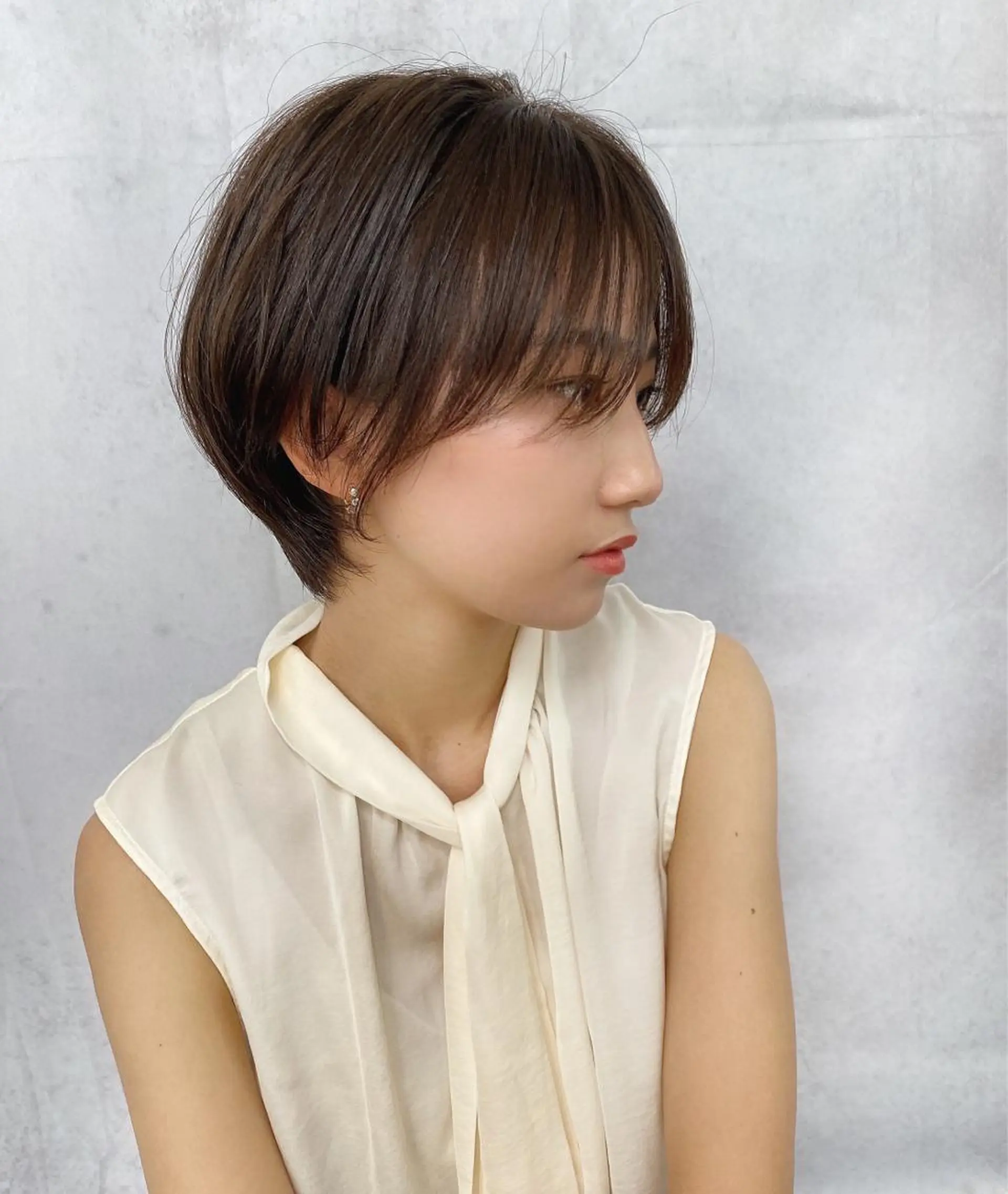 ショート カット ヘアカラー トリートメント ショート、ボブ シマダマサトのヘアスタイル