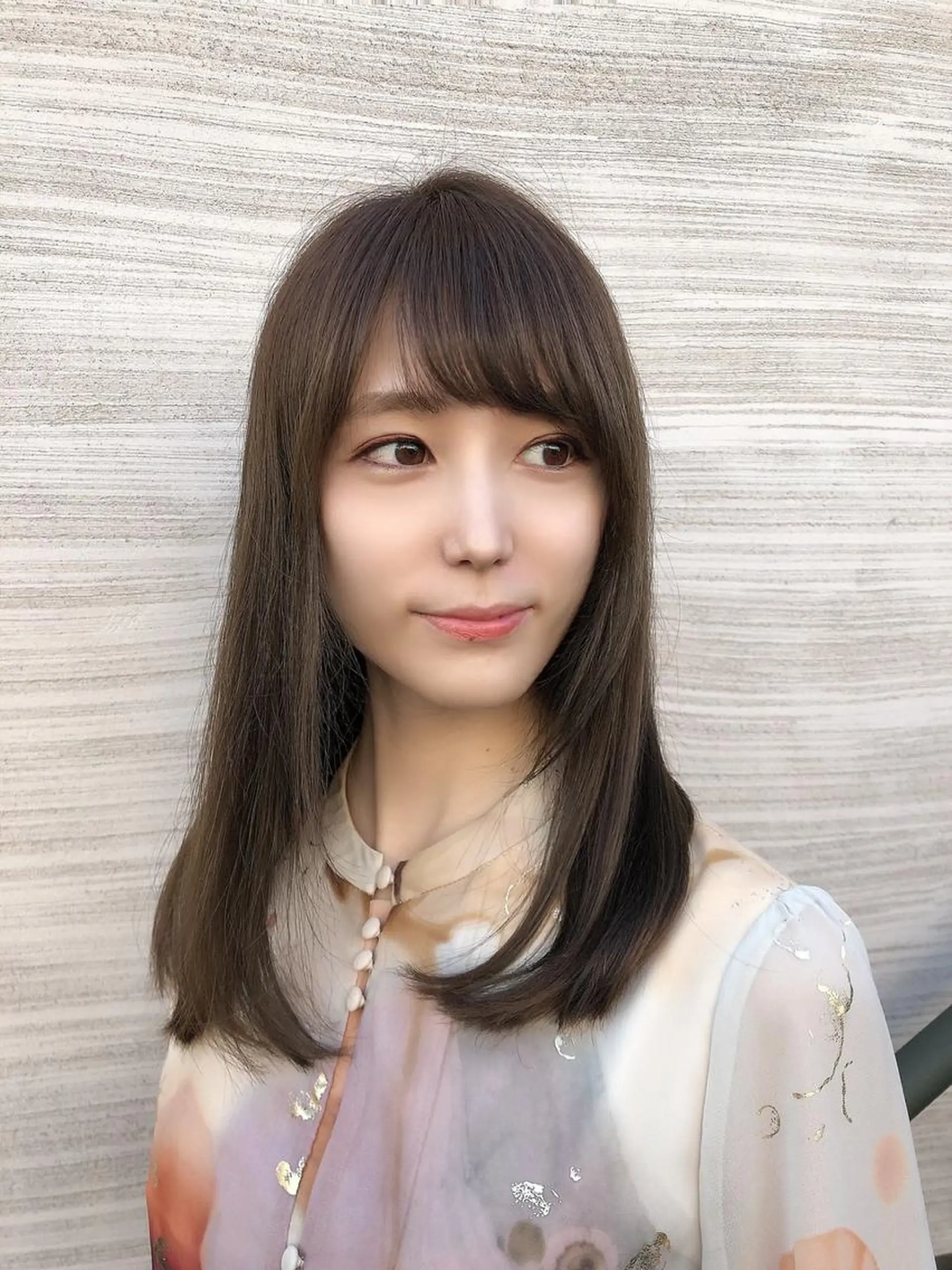 セミロング カット 縮毛矯正 トリートメント ヘッドスパ 佐藤優太朗 似合わせ/髪質改善のヘアスタイル