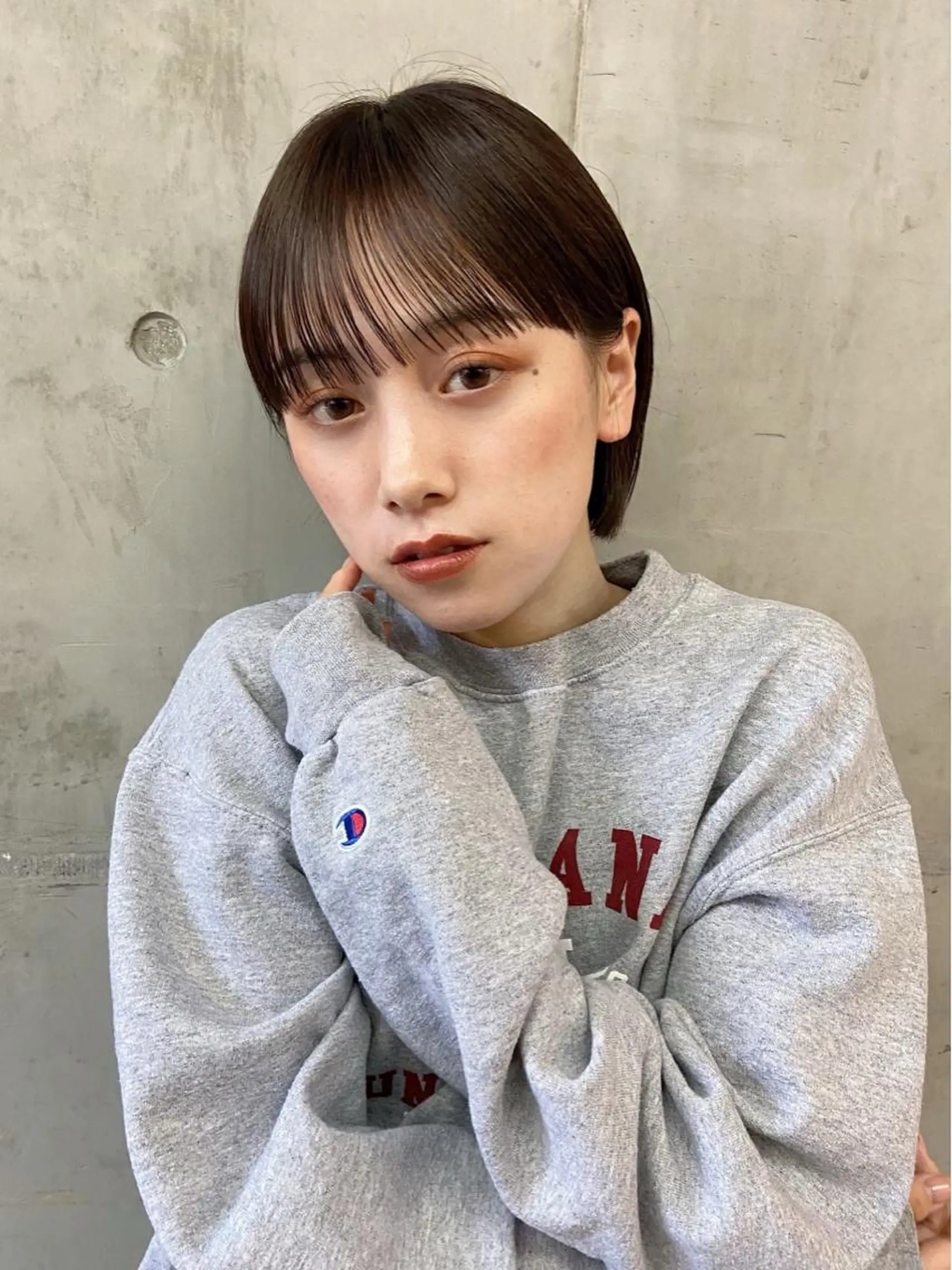 ショート カット ヘアカラー SALTWATER AYARIのヘアスタイル