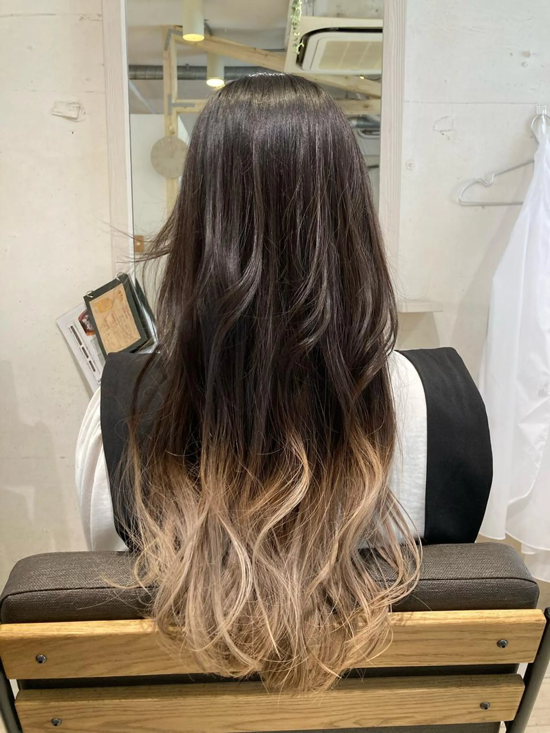 ロング カラー ヘアアレンジ メンズ特化美容師 🐈‍⬛RUNAのヘアスタイル