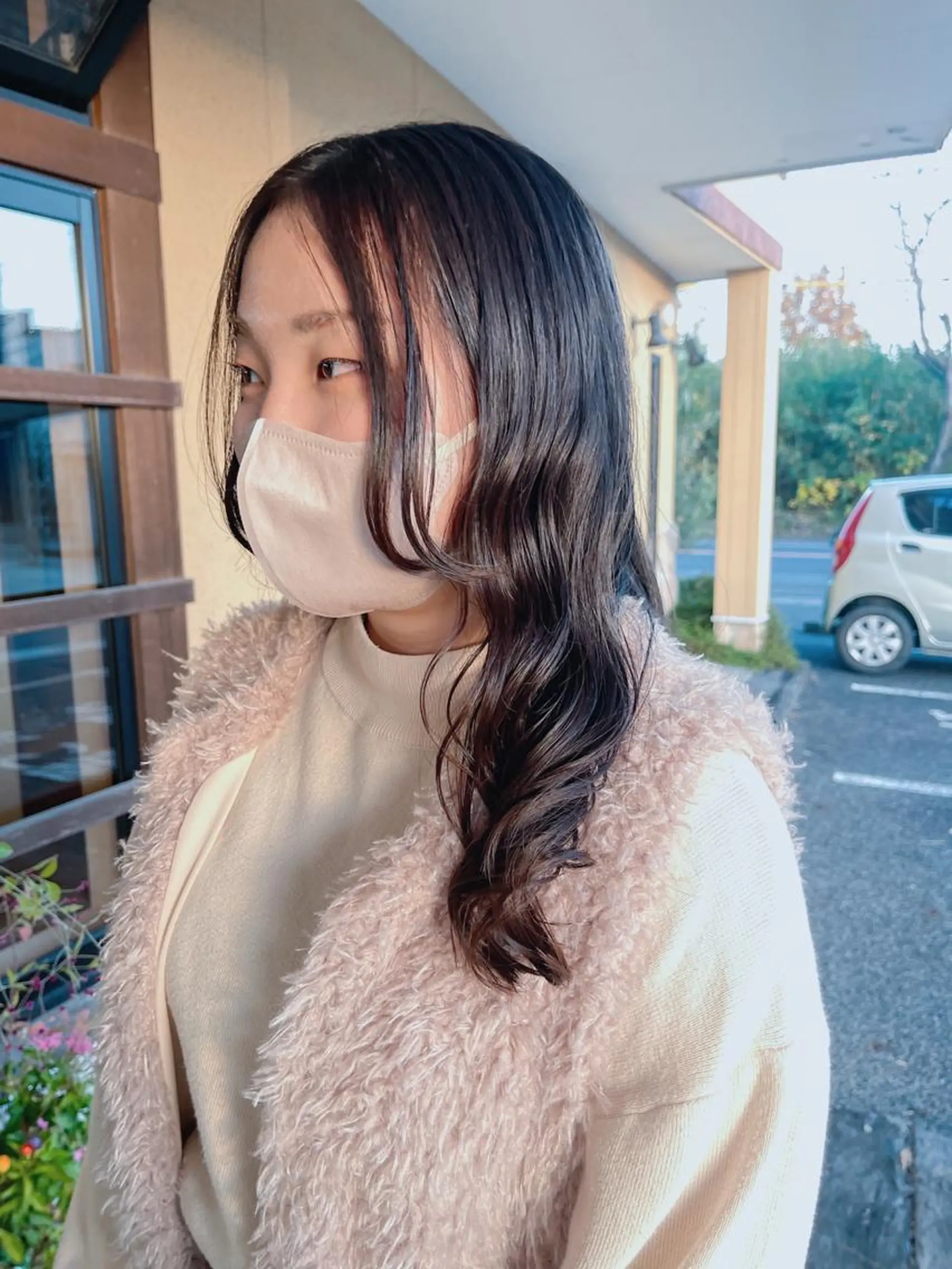 ロング パーマ カット パーマ ヘアニュース所属・ヘアーニュース 🌿NAMII🌿のヘアスタイル