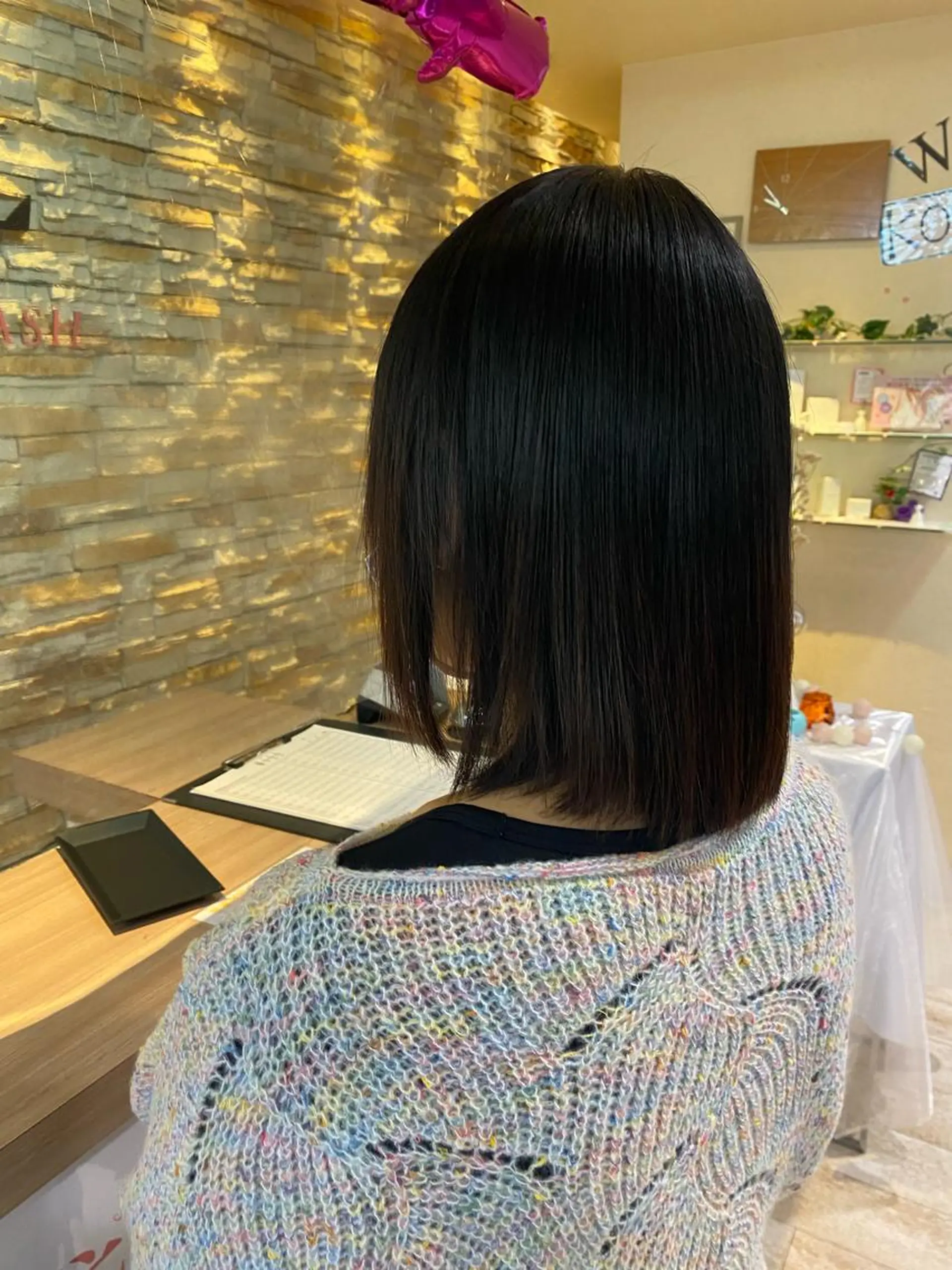 ショート 縮毛矯正 髪質改善専門店 mariposa 森ノ宮店所属・鯉谷 僚 ／縮毛矯正のヘアスタイル