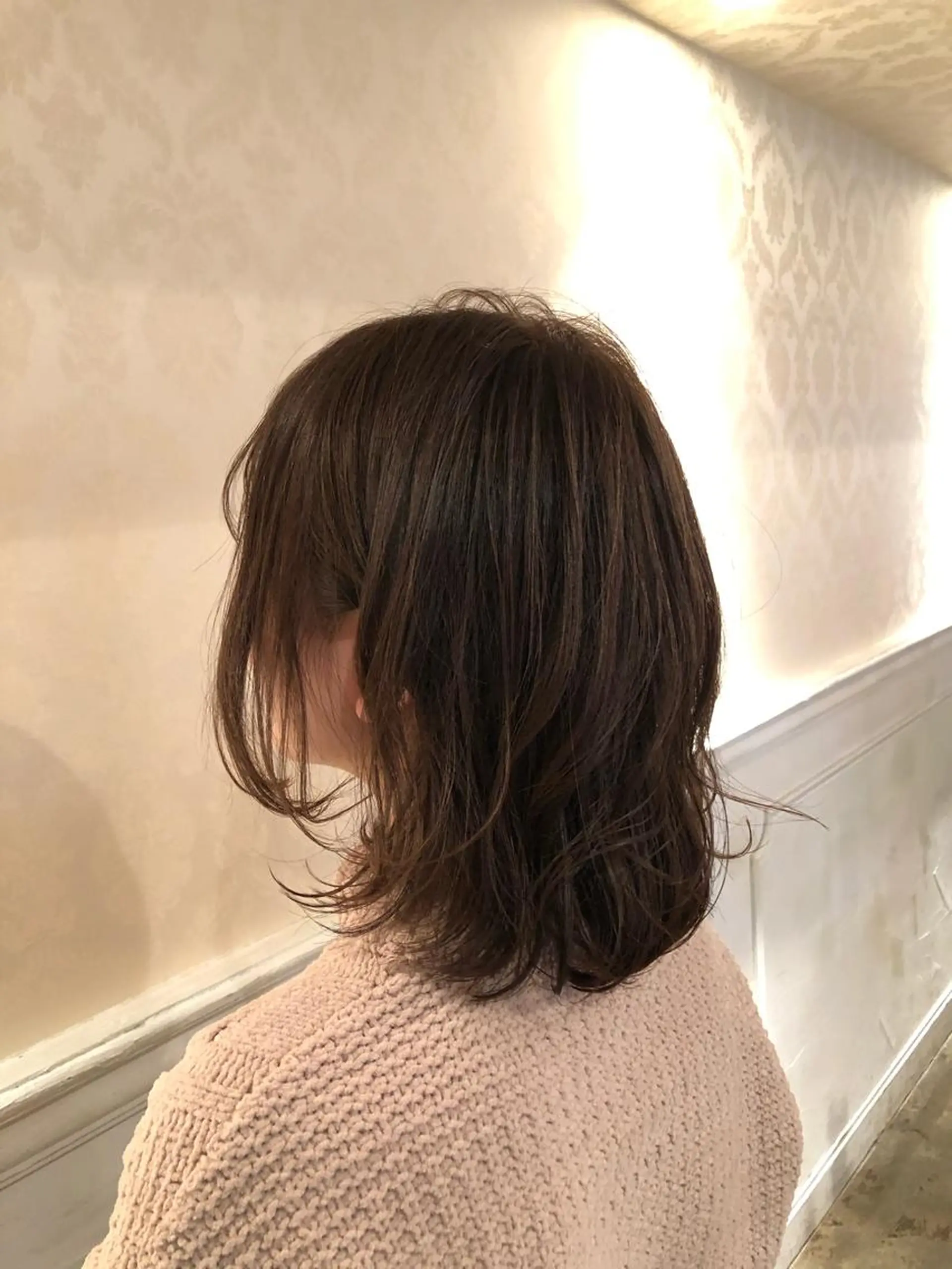 ミディアム 韓国風カット/ 髪質改善 黒崎のヘアスタイル