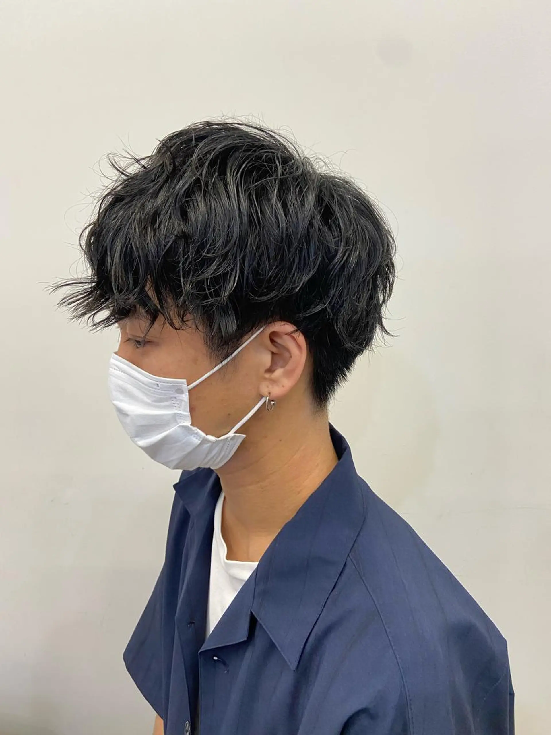 ショート メンズ パーマ特化美容師 mikuのヘアスタイル