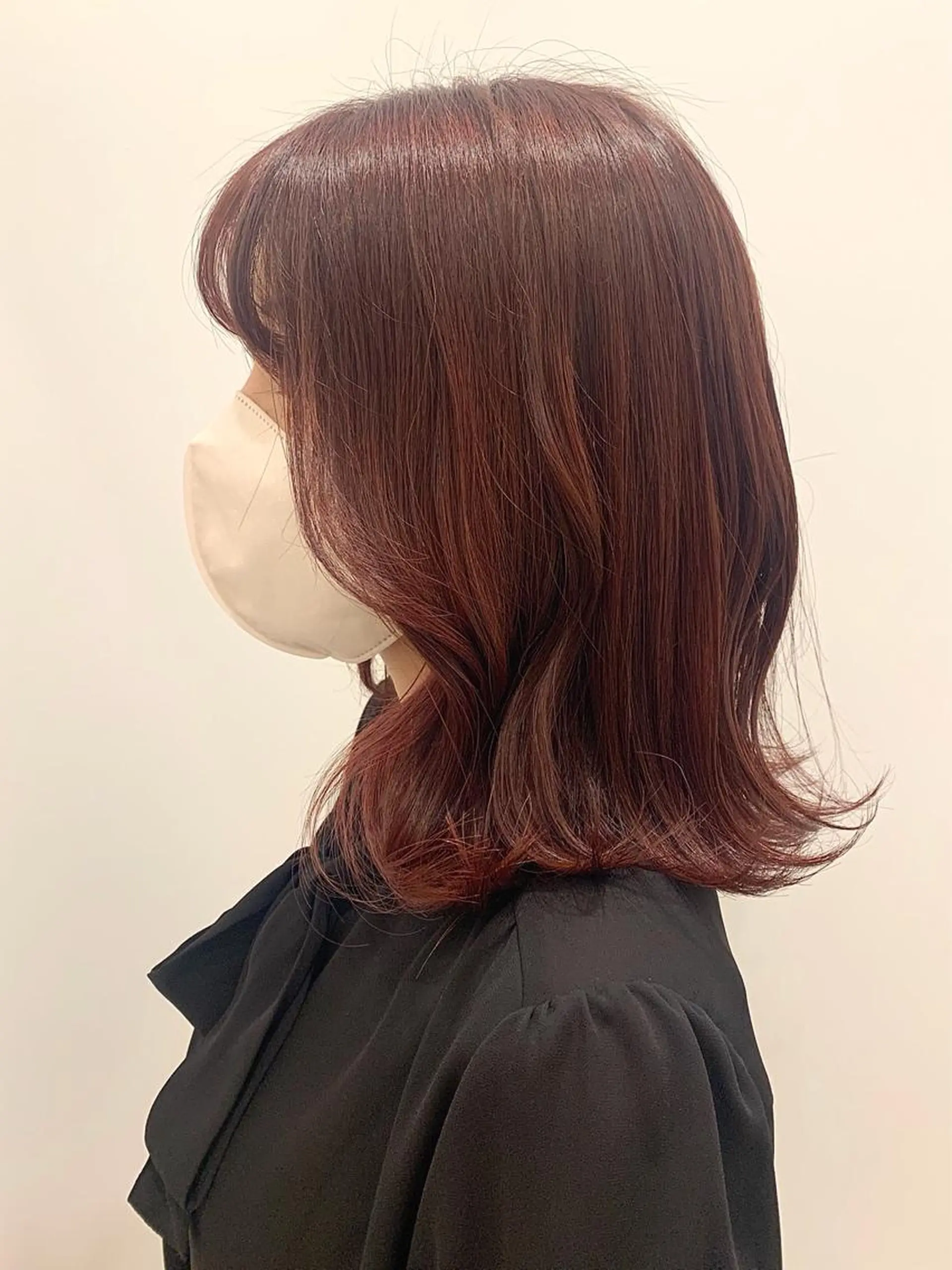 カラー レイヤーカット/長岡 グレージュ/マユ🎀のヘアスタイル