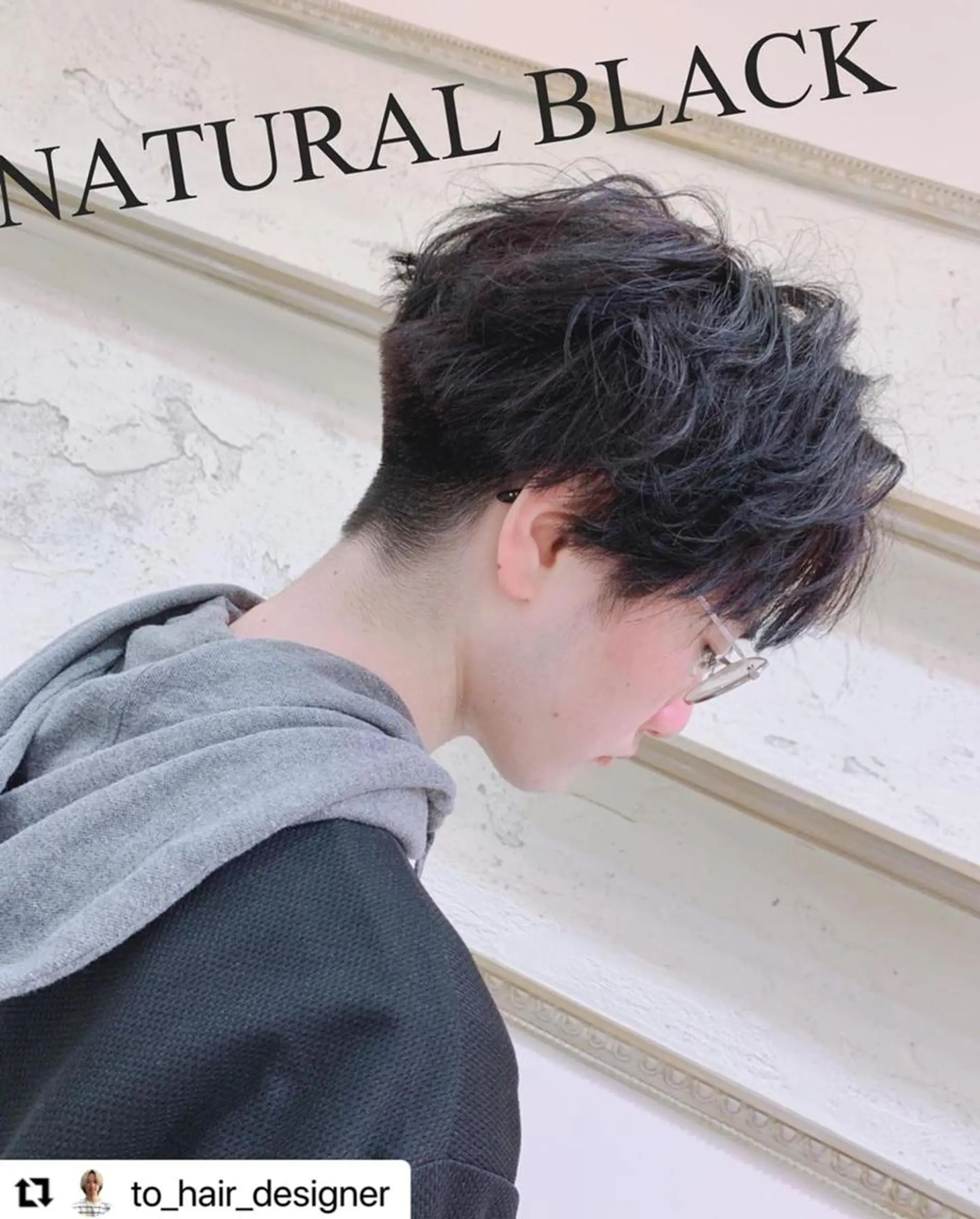 ミディアム カラー メンズ メンズブリーチ 学生(メンズ向け) 黒髪 ブリーチ 学生 🩷Eny terrace🩷のヘアスタイル