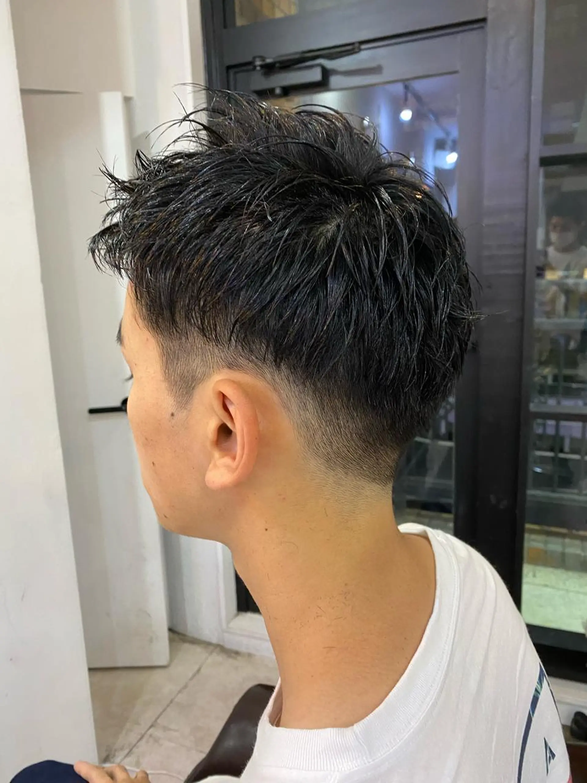 ショート メンズ カット SYUYA/パーマ/ マッシュスタイル特化のヘアスタイル
