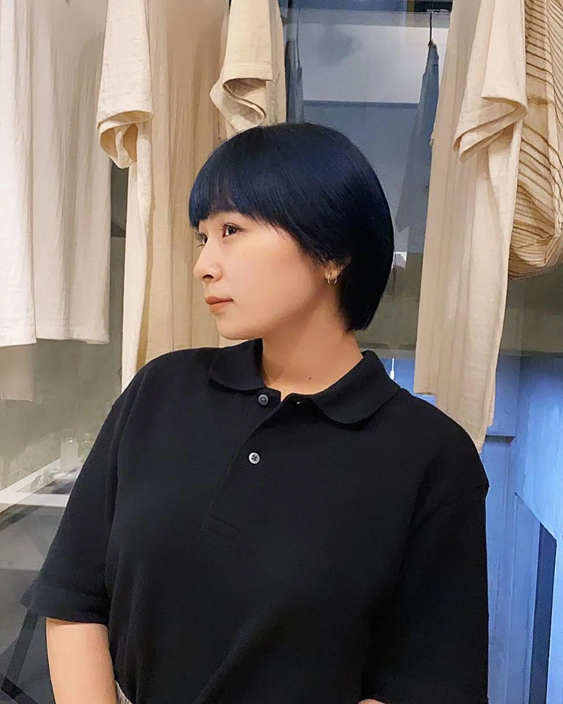 ショート カラー カット ヘアカラー NERO 眞下秋歩のヘアスタイル