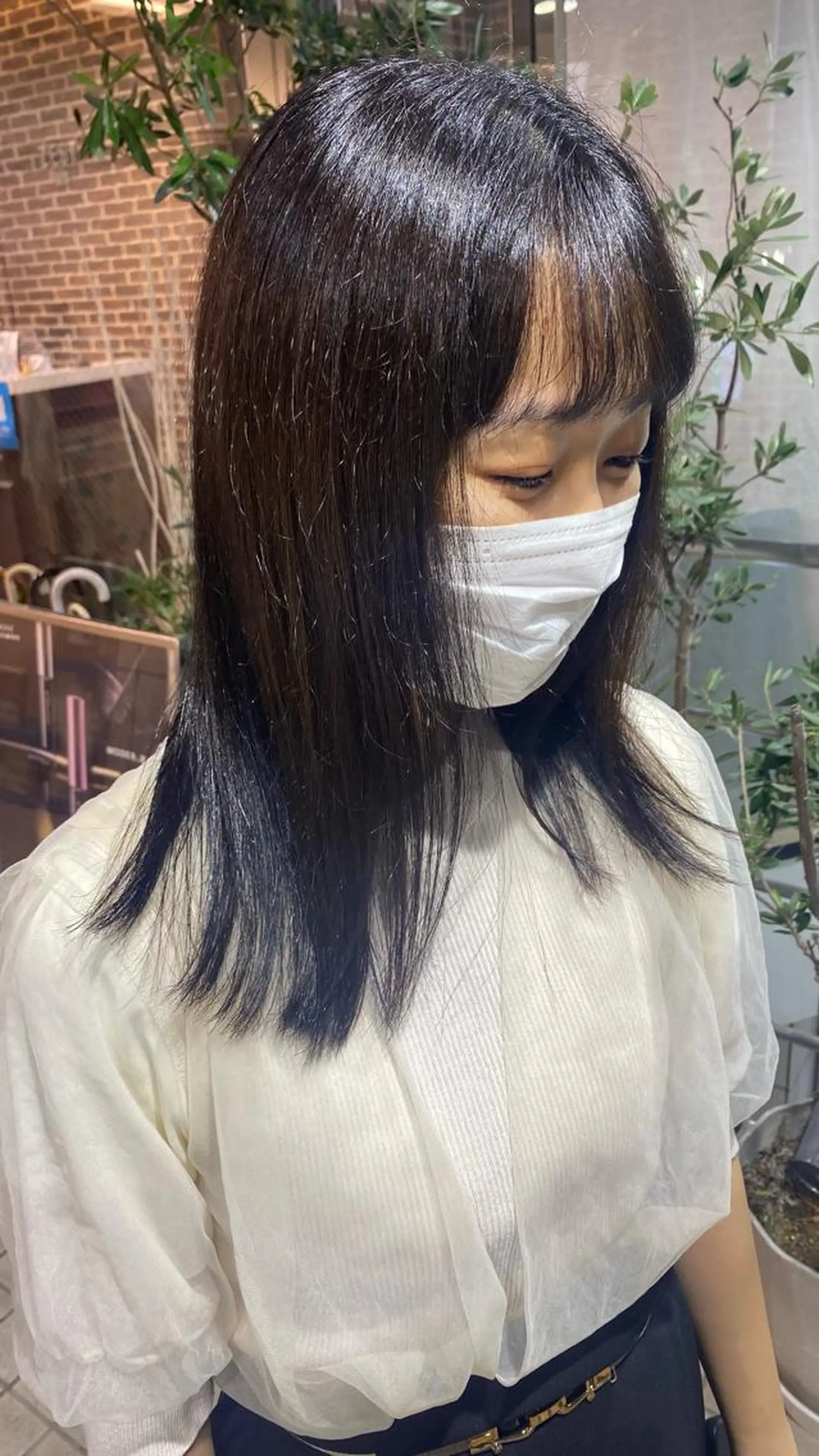 セミロング カラー designcolo r/似合わせNOKAのヘアスタイル