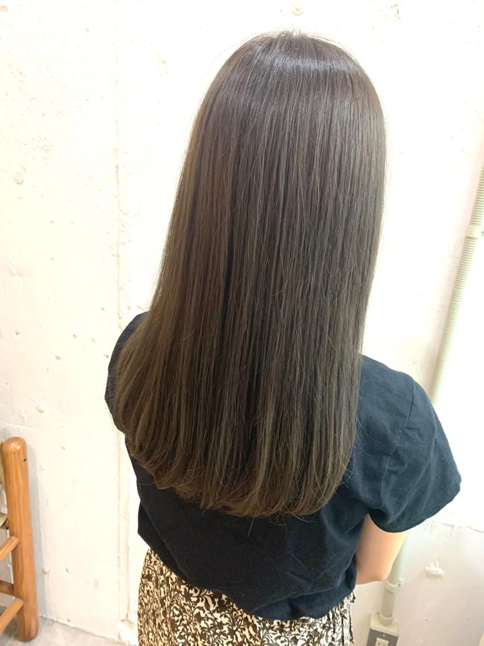 ミディアム カラー ブラウンカラー 透明感カラー イルミナカラー Fuuu《フゥ》所属・シノザキ シンゴのヘアスタイル
