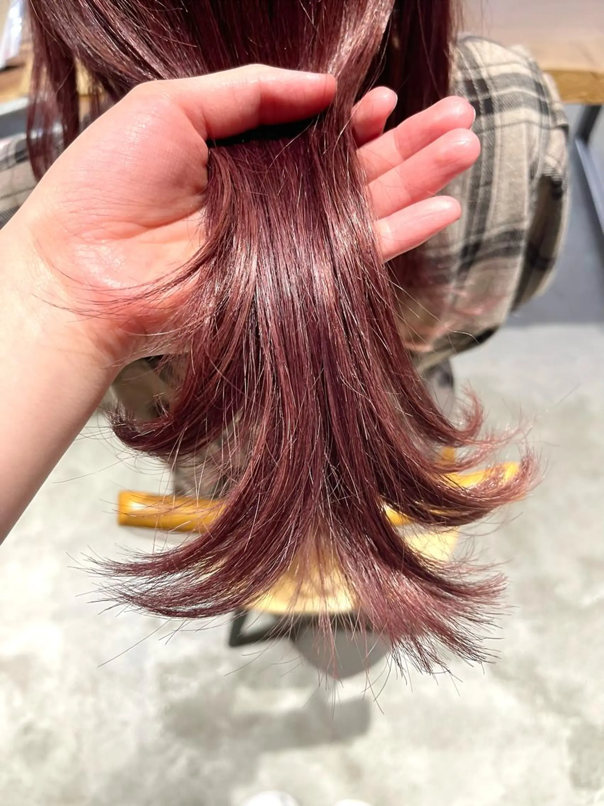 カラー ピンクカラー ROCCOeast Rukaのヘアスタイル