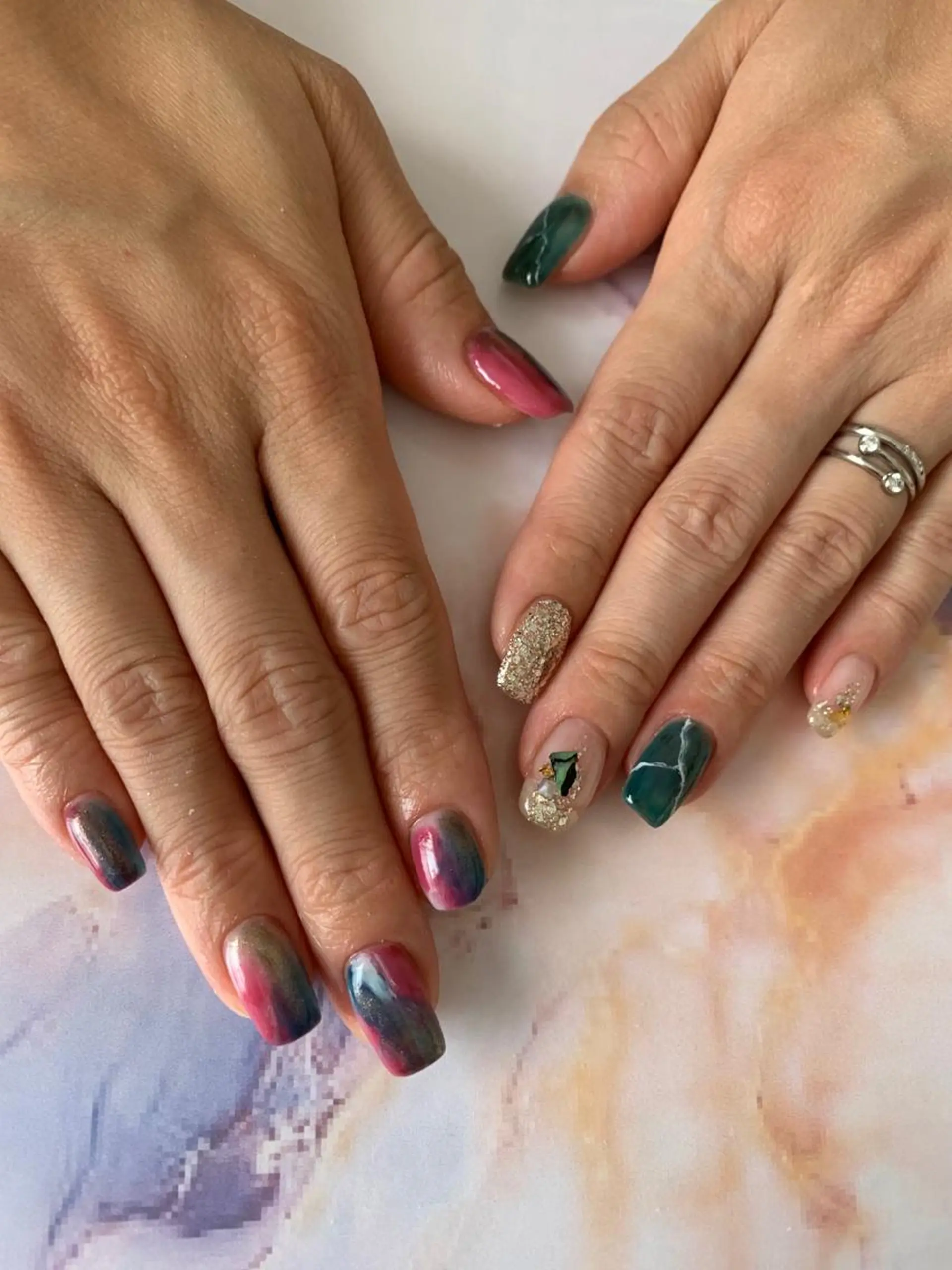 ネイル ニュアンスネイル Feliz所属・Feliz 楽しいネイルサロンのネイルデザイン