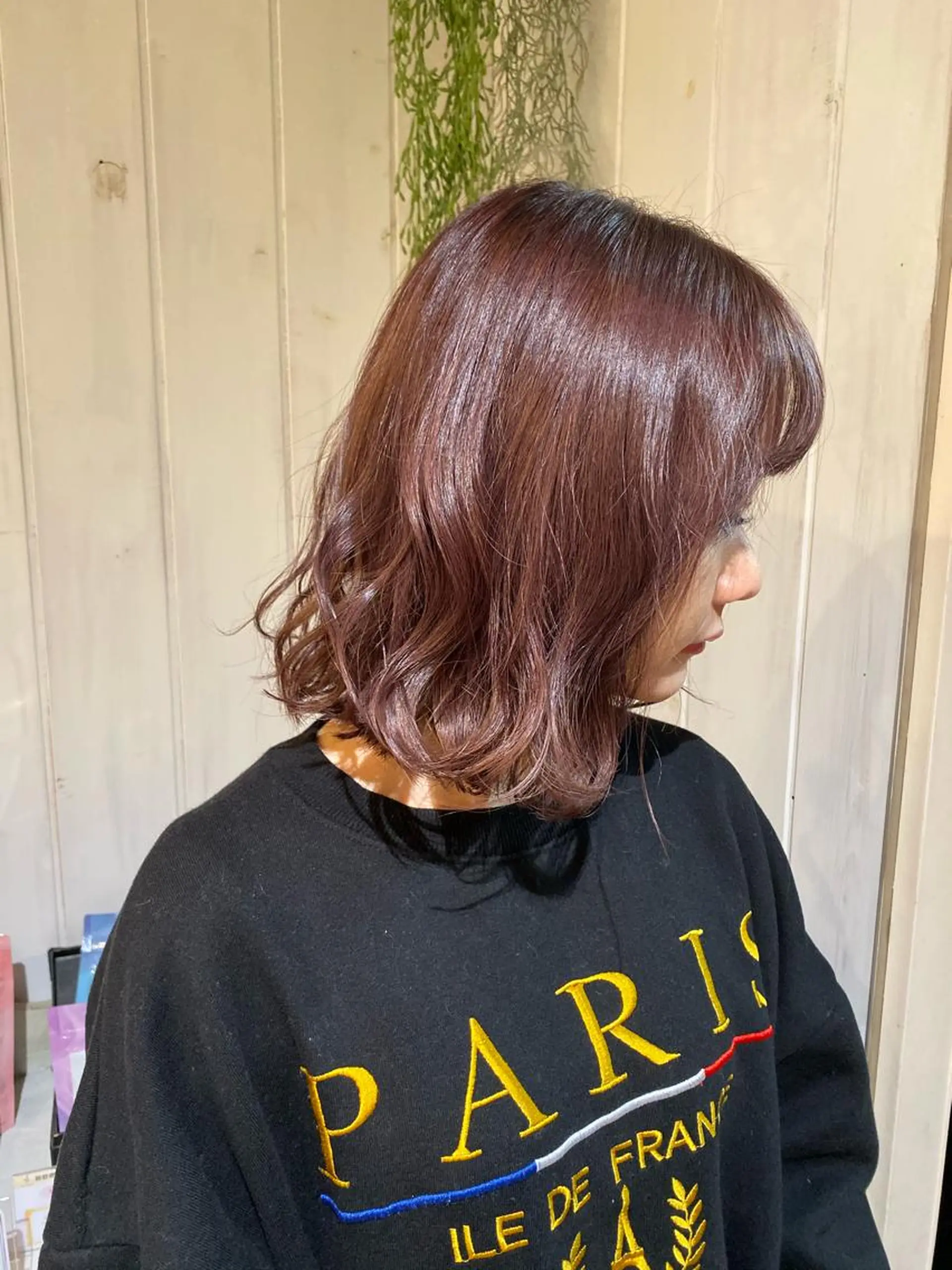 ミディアム カラー 縮毛矯正⭐️ TAKAHIROのヘアスタイル