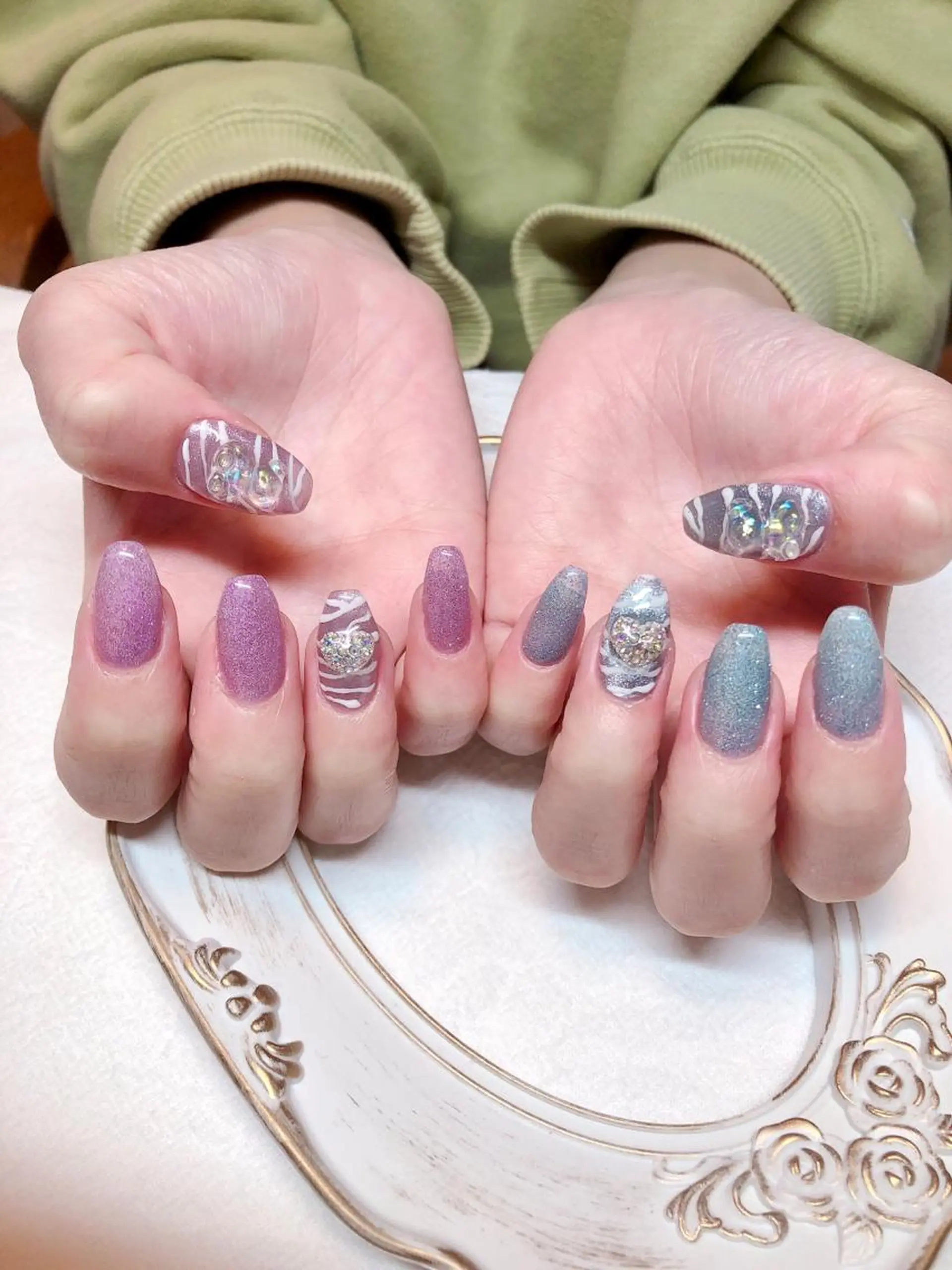 ネイル アートネイル 持ち込み 🍭Kiara Nail🍭のネイルデザイン