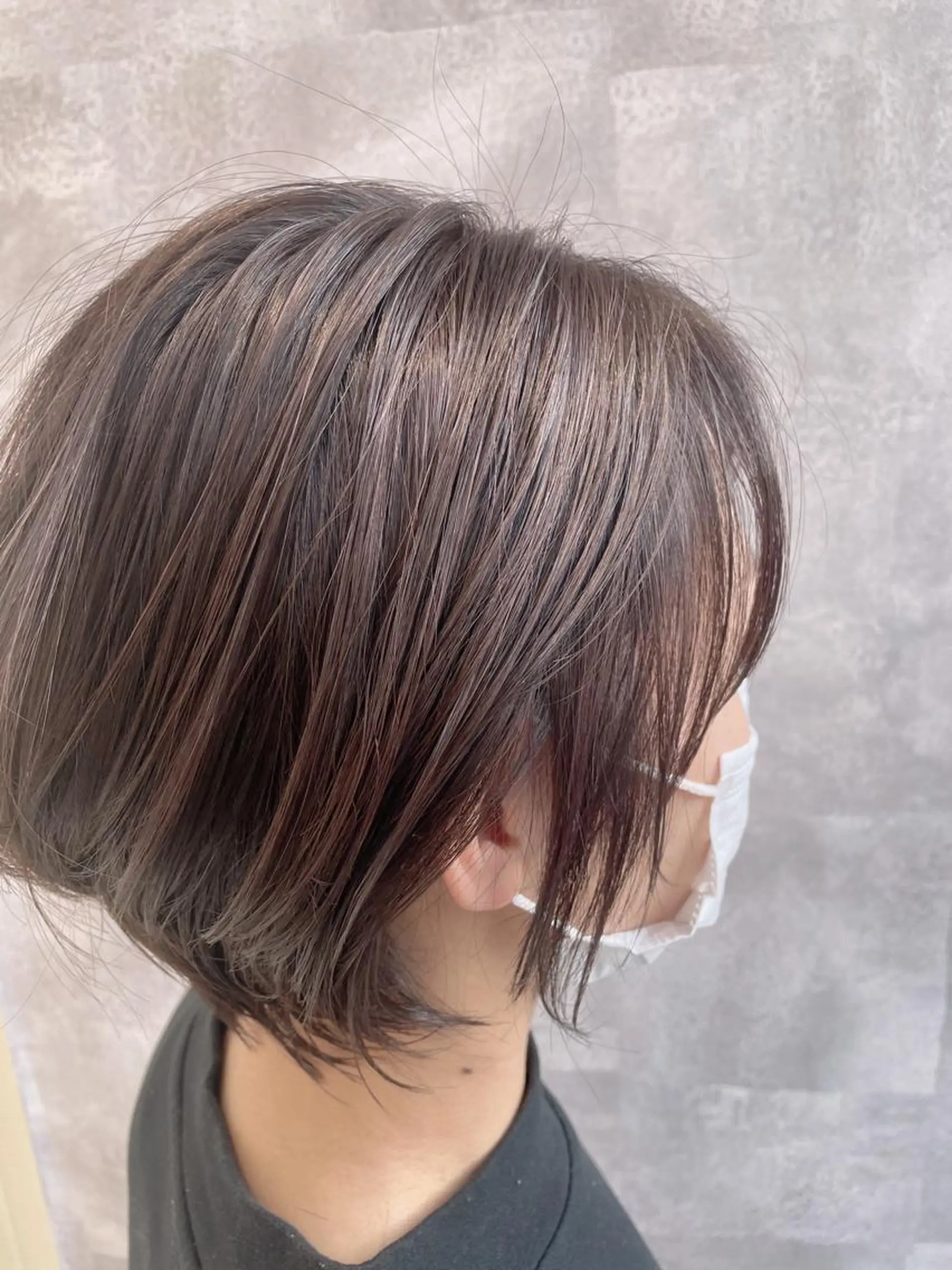 ショート ヘアカラー チダアキフミ Ash大森のヘアスタイル