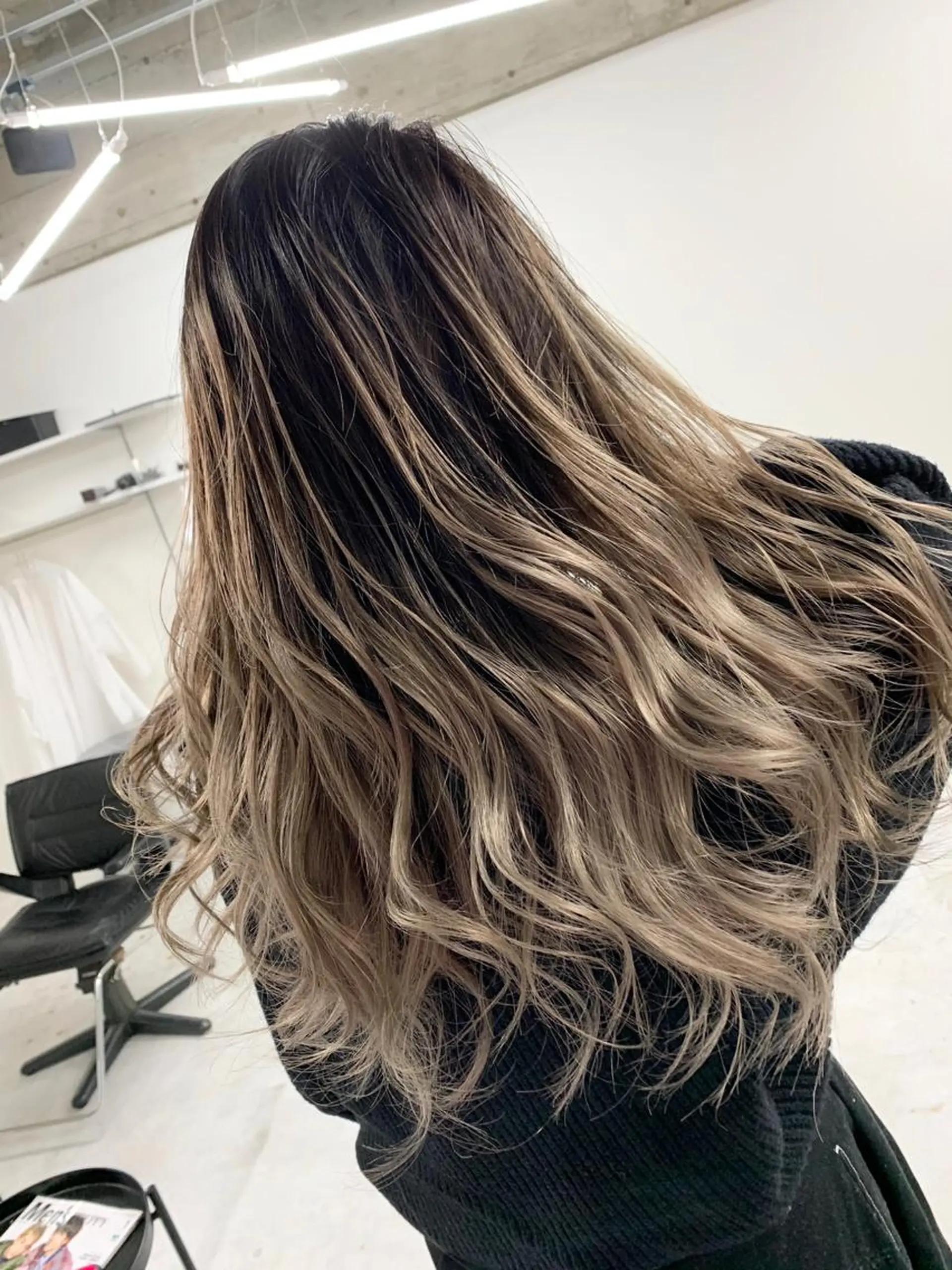 ロング カラー パーマ ヘアアレンジ メンズ キッズ ネイル マツエク・マツパ 架空〜KAQU〜所属・【clan】 NOGAMIのヘアスタイル