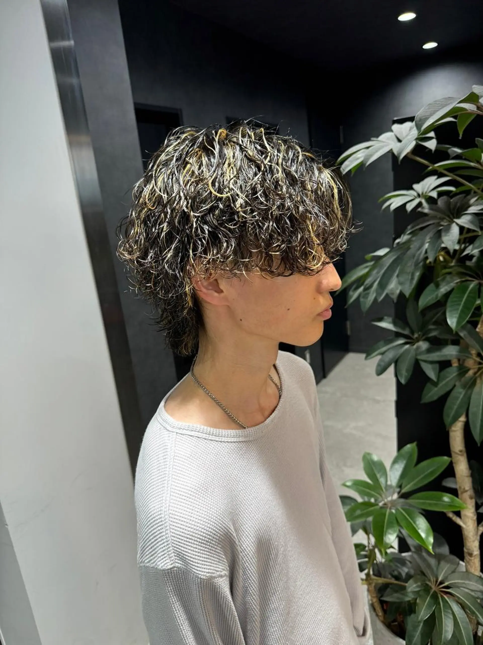 メンズ 🔥大人の色気パーマ メンズヘア特化🔥のヘアスタイル