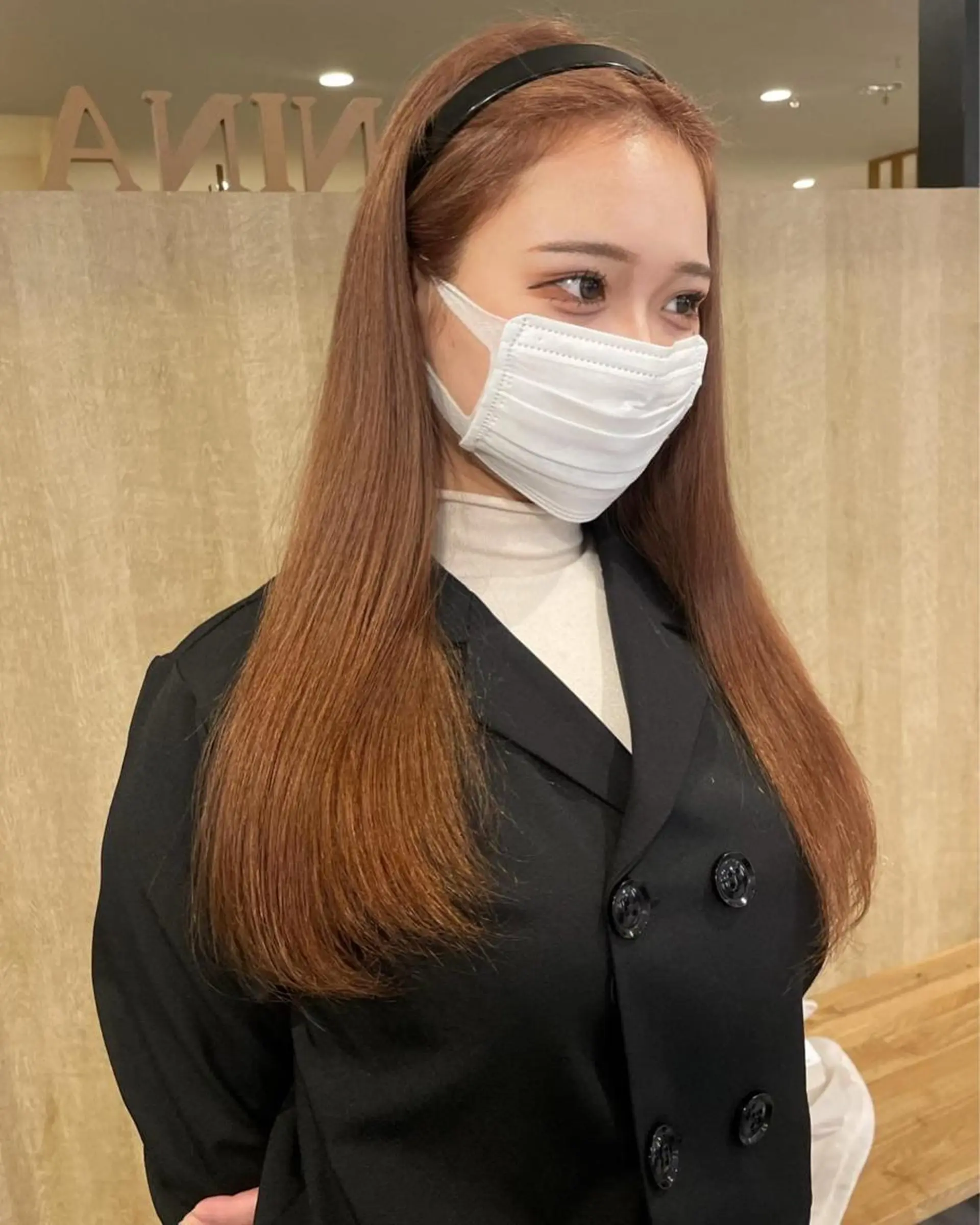 ロング R by NINA かずなのヘアスタイル