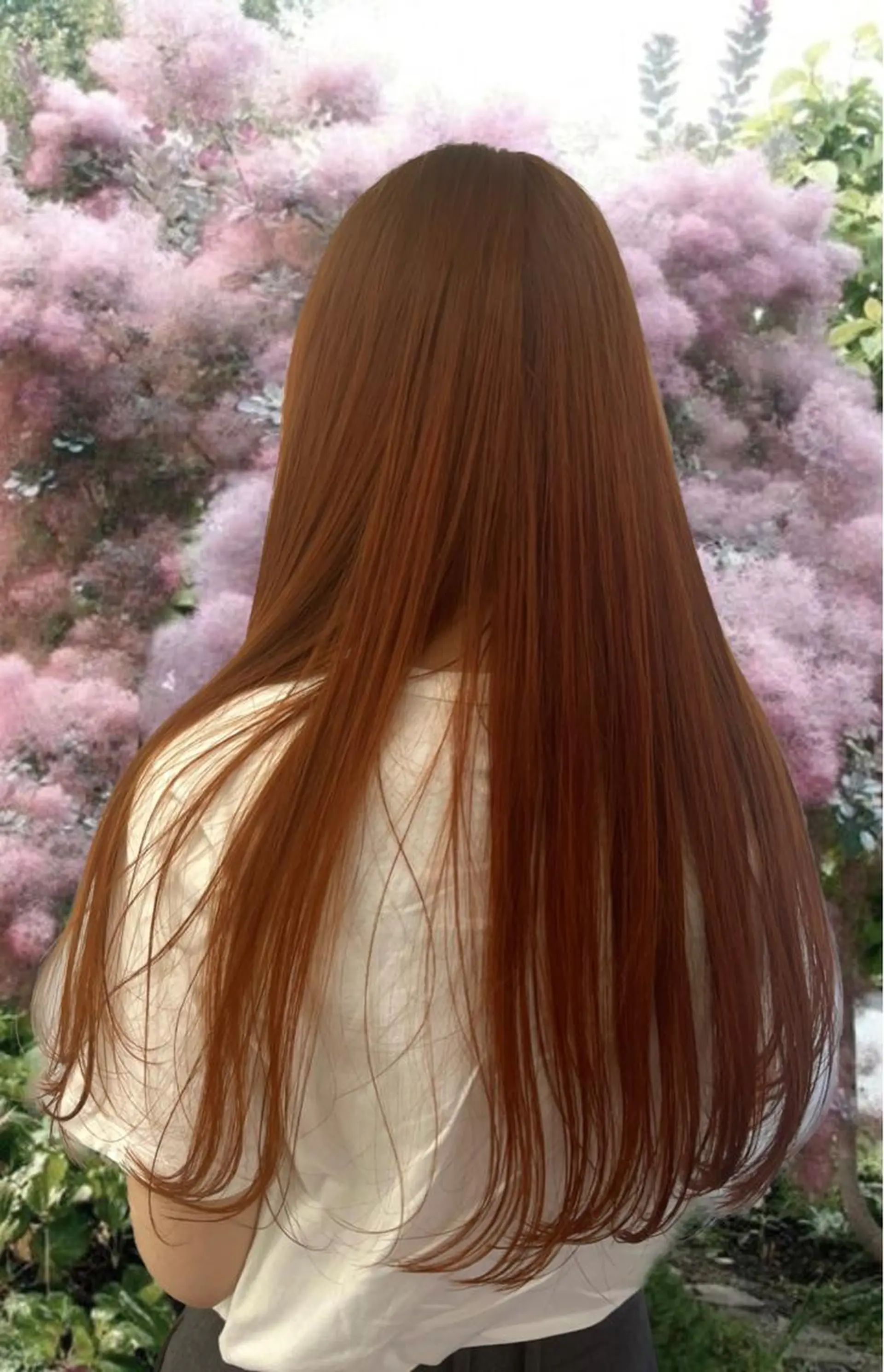 カラー Haco＋所属・ウルフ/レイヤー Miinaのヘアスタイル