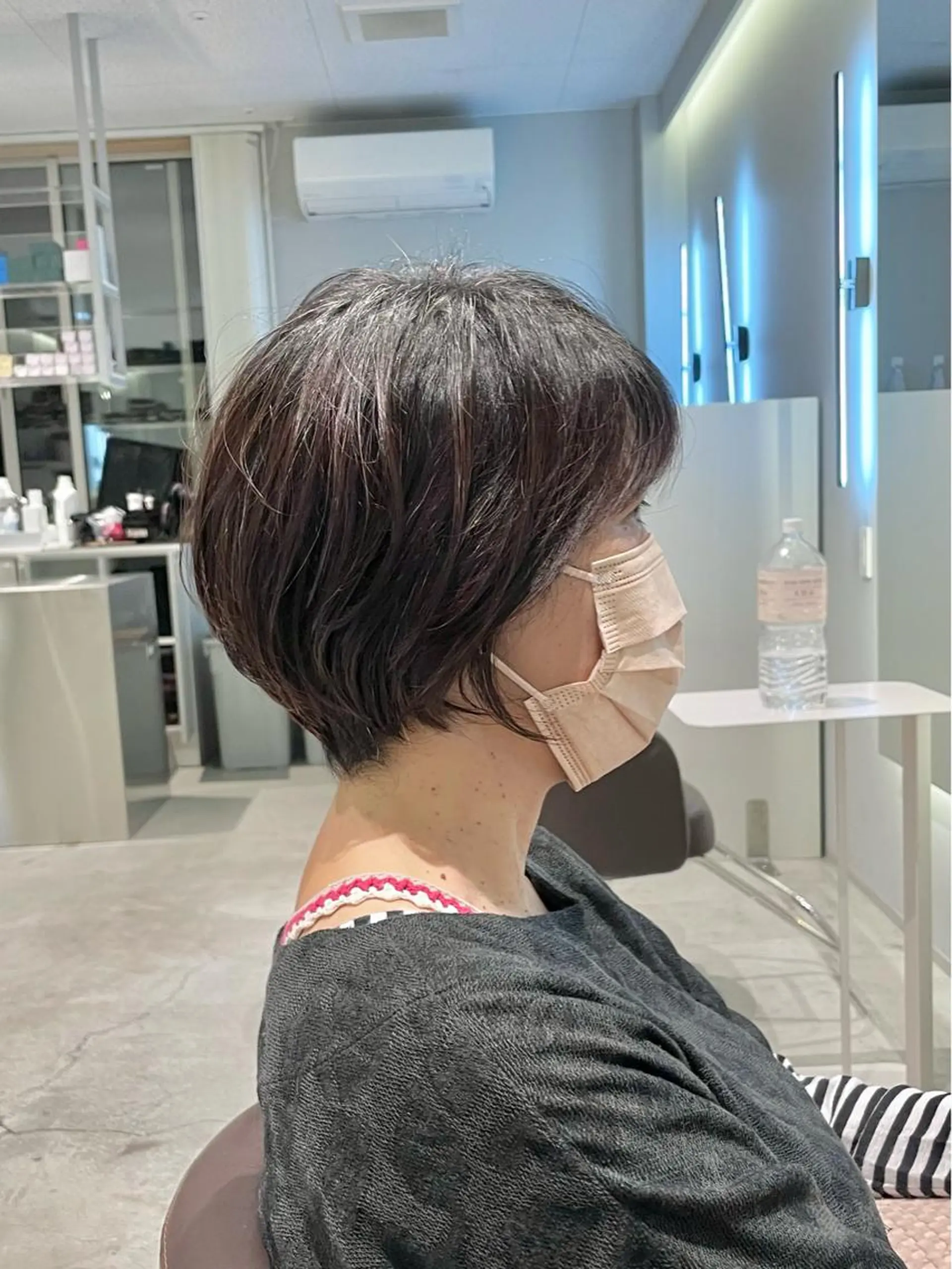 ショート カラー カット ヘアカラー トリートメント 中村 研介のヘアスタイル