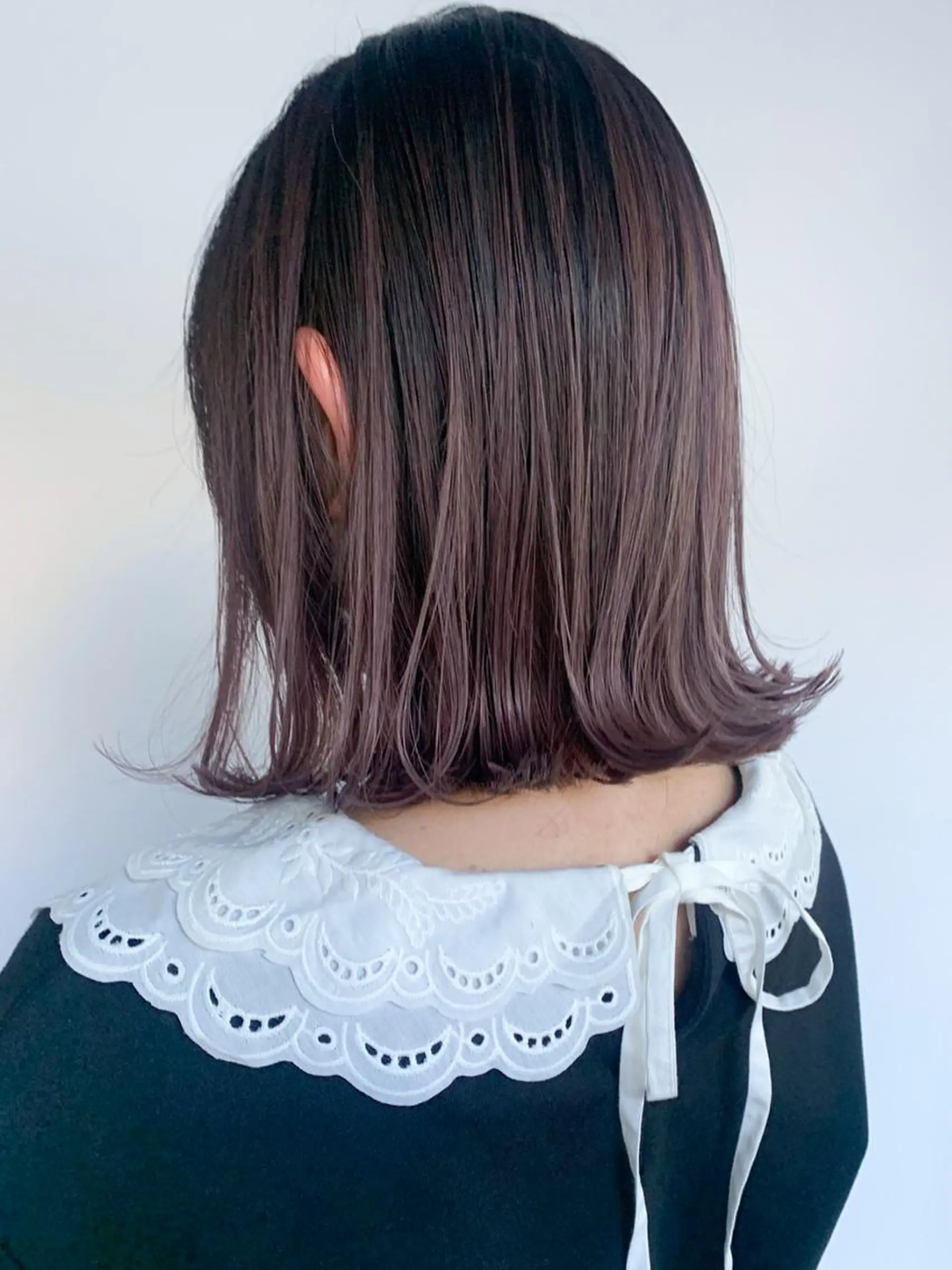 ミディアム カラー パーマ ヘアアレンジ ITbyALBUM 藤沢店のヘアスタイル