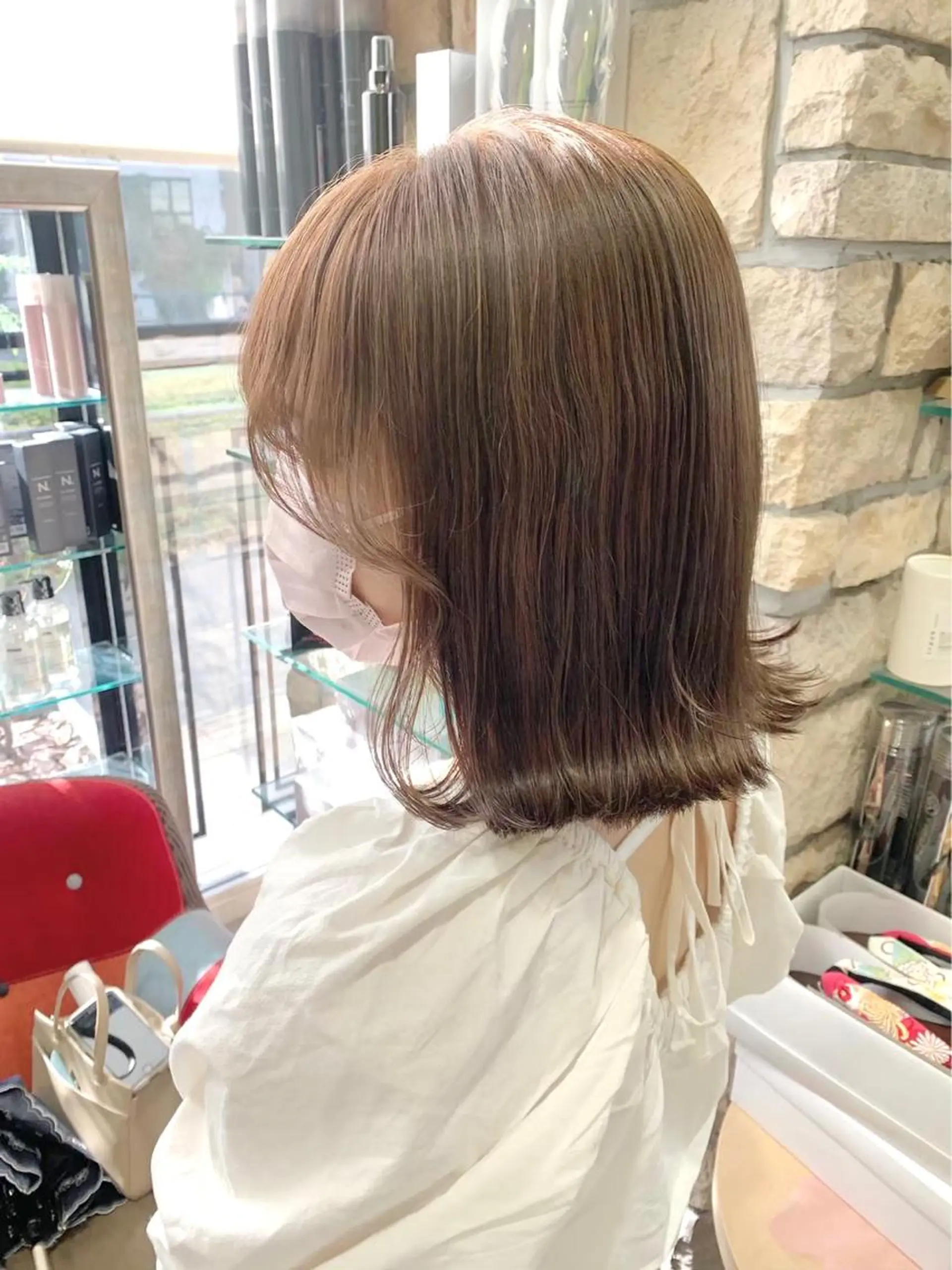 ロング カラー ブラウンカラー 透明感カラー マロンブラウン ヘアカラー トリートメント 髪質改善カラー/矯正 /パーマの職人/航太のヘアスタイル