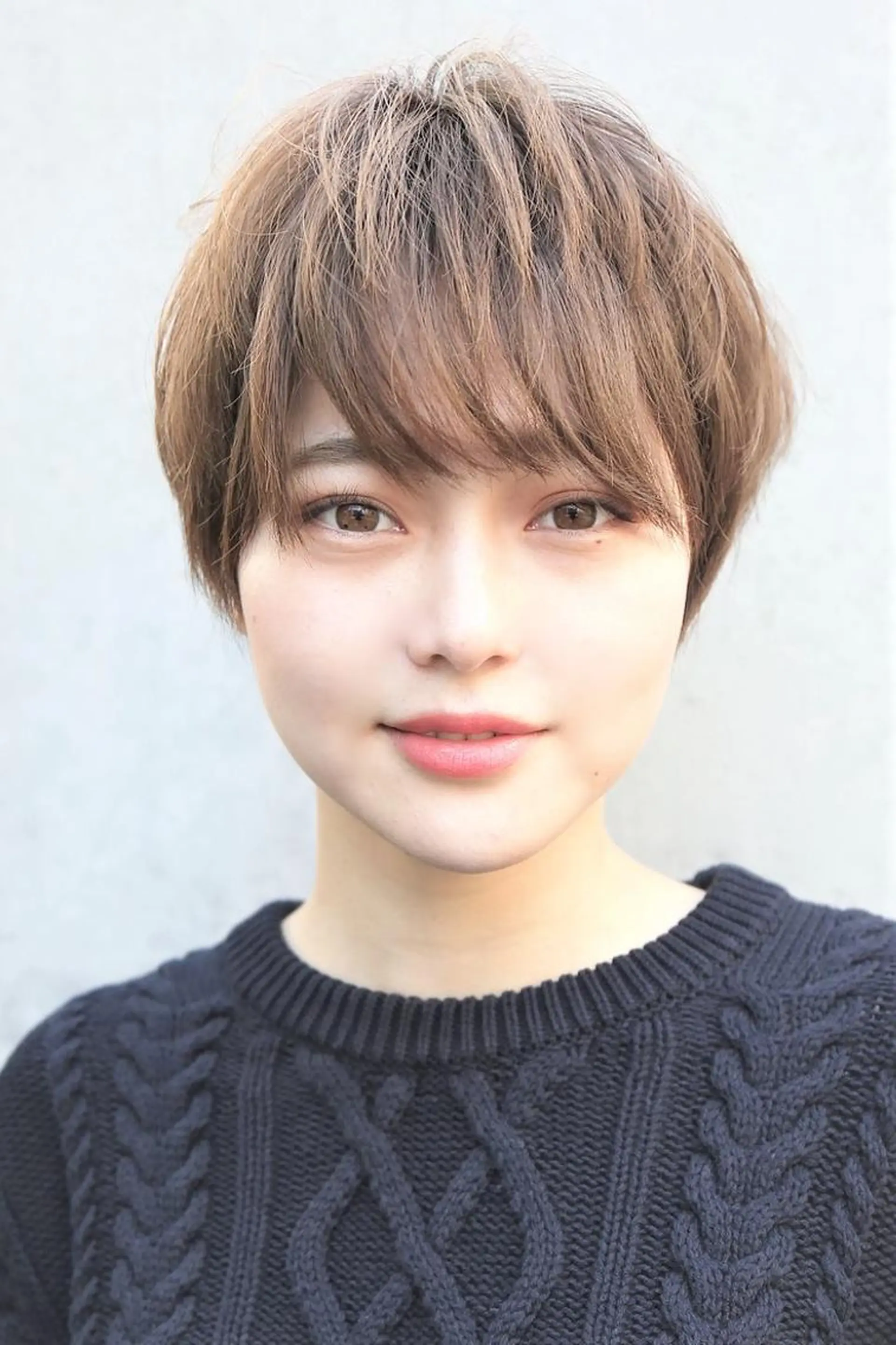 ショート カラー カット パーマ デザイナー Anne アンのヘアスタイル