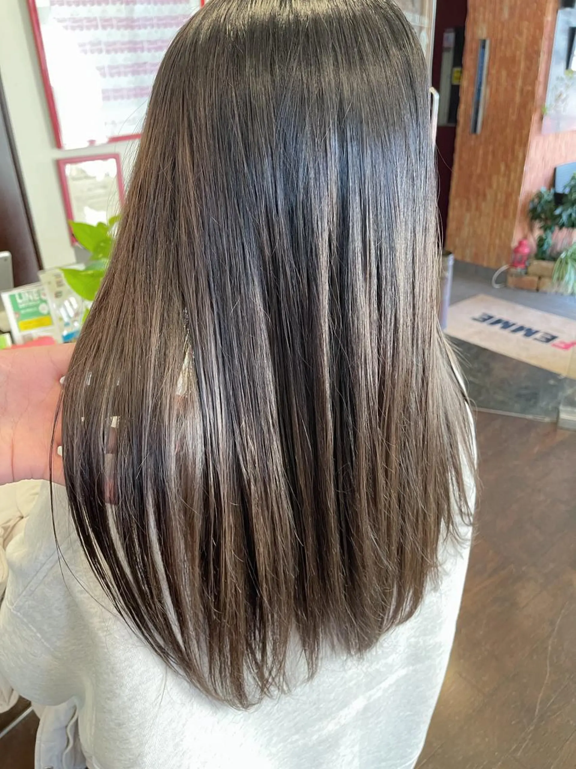 ロング カラー グラデーションカラー peakshair所属・北堀江メンズパーマ 特化◎下村悠人のヘアスタイル