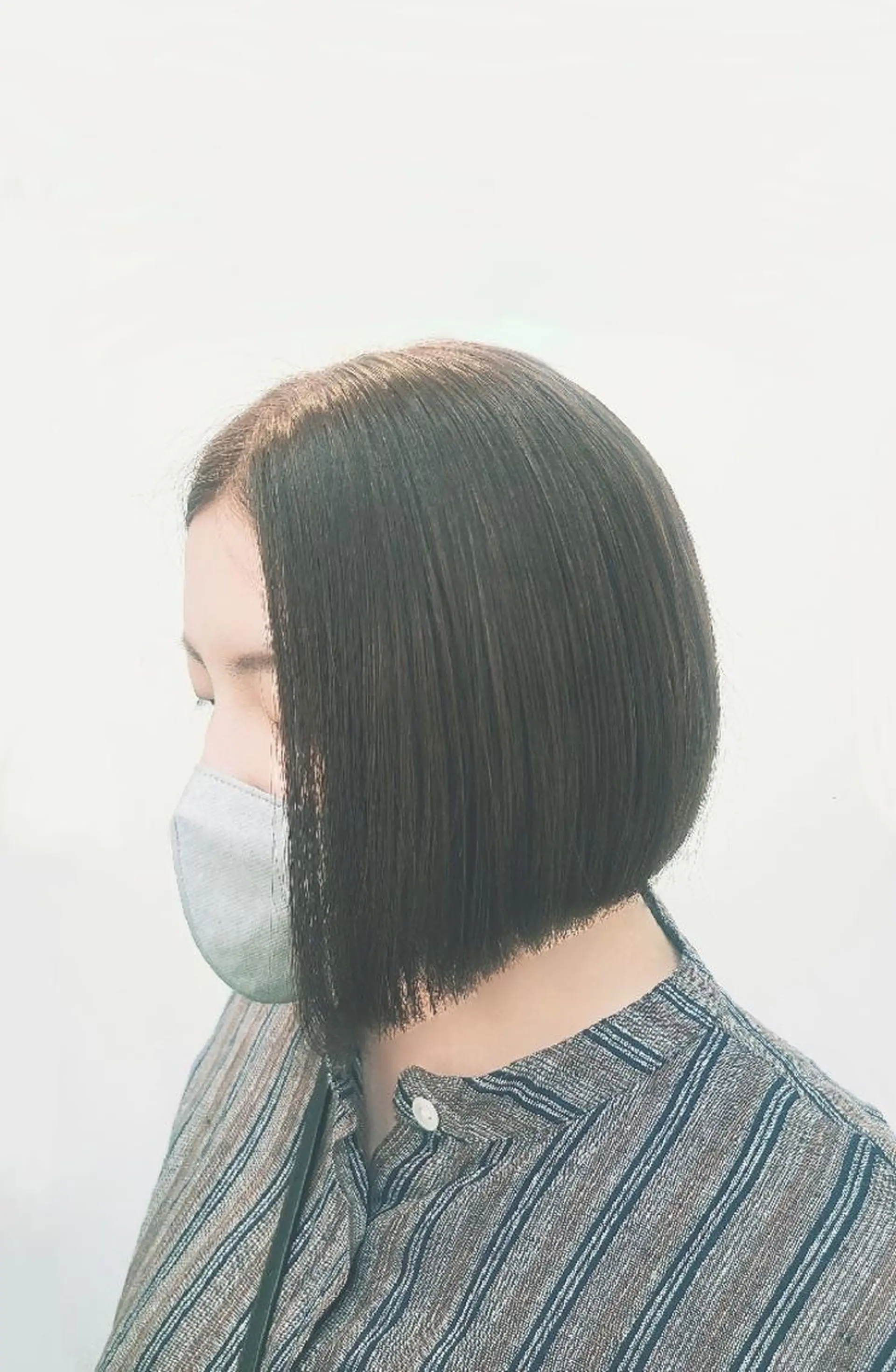 ショート 切りっぱなしボブ ボブ yolo.所属・夜特化型ヘアサロン 𓃱yolo.タナベのヘアスタイル