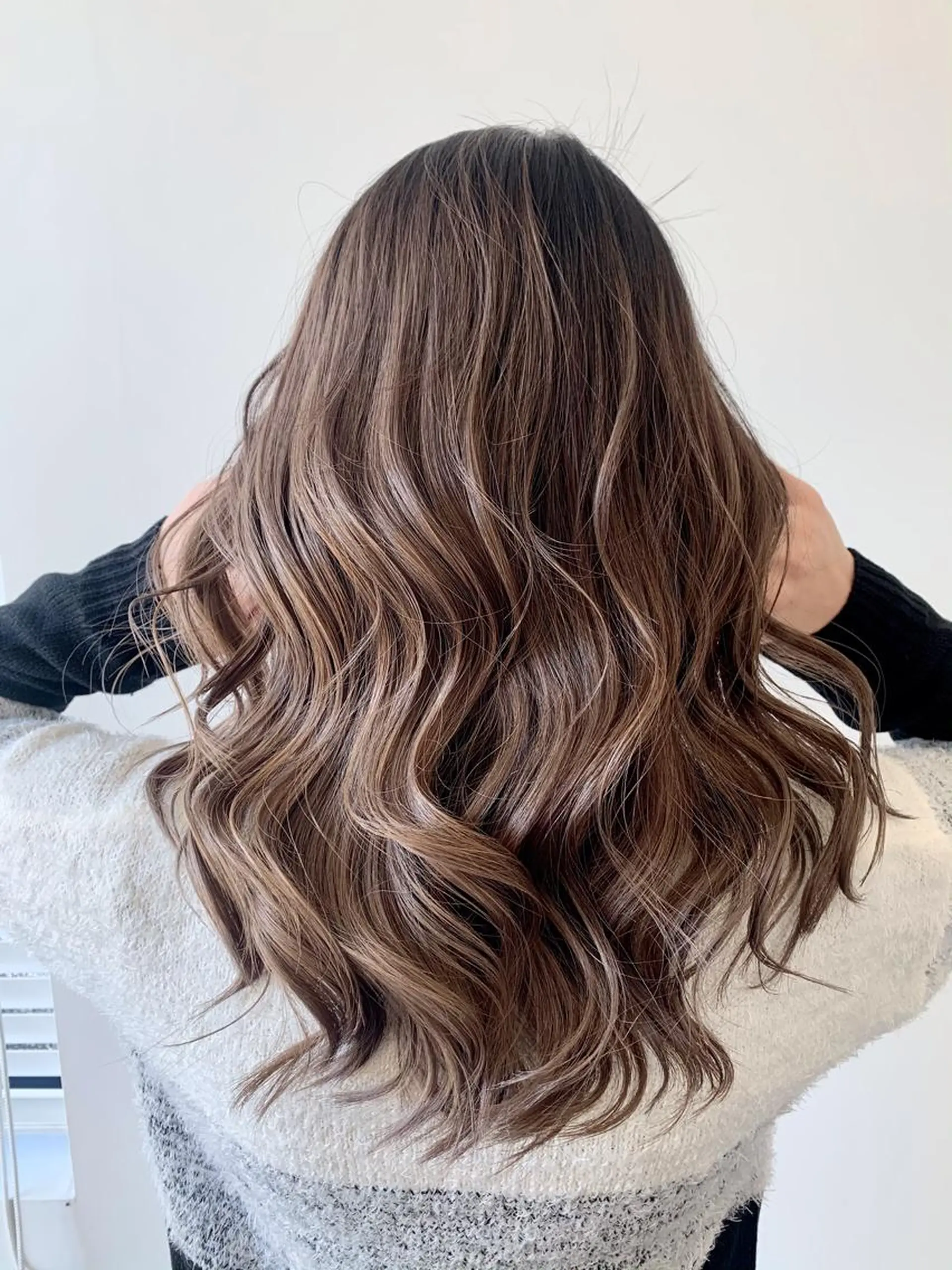 ロング カット ヘアカラー トリートメント slow所属・名取 純平のヘアスタイル