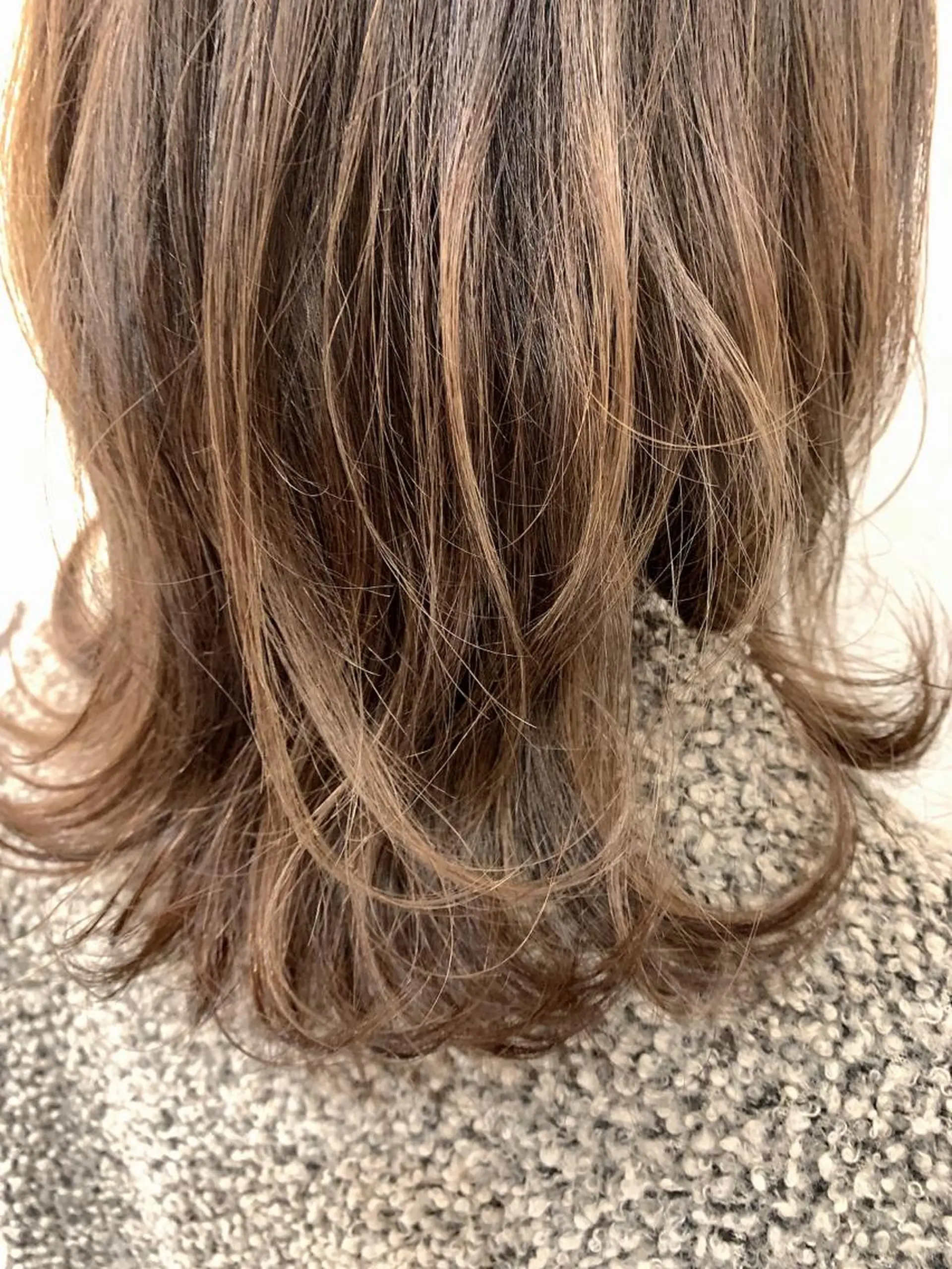 セミロング カット トリートメント ︎︎☺︎ yuri ︎︎☺︎のヘアスタイル