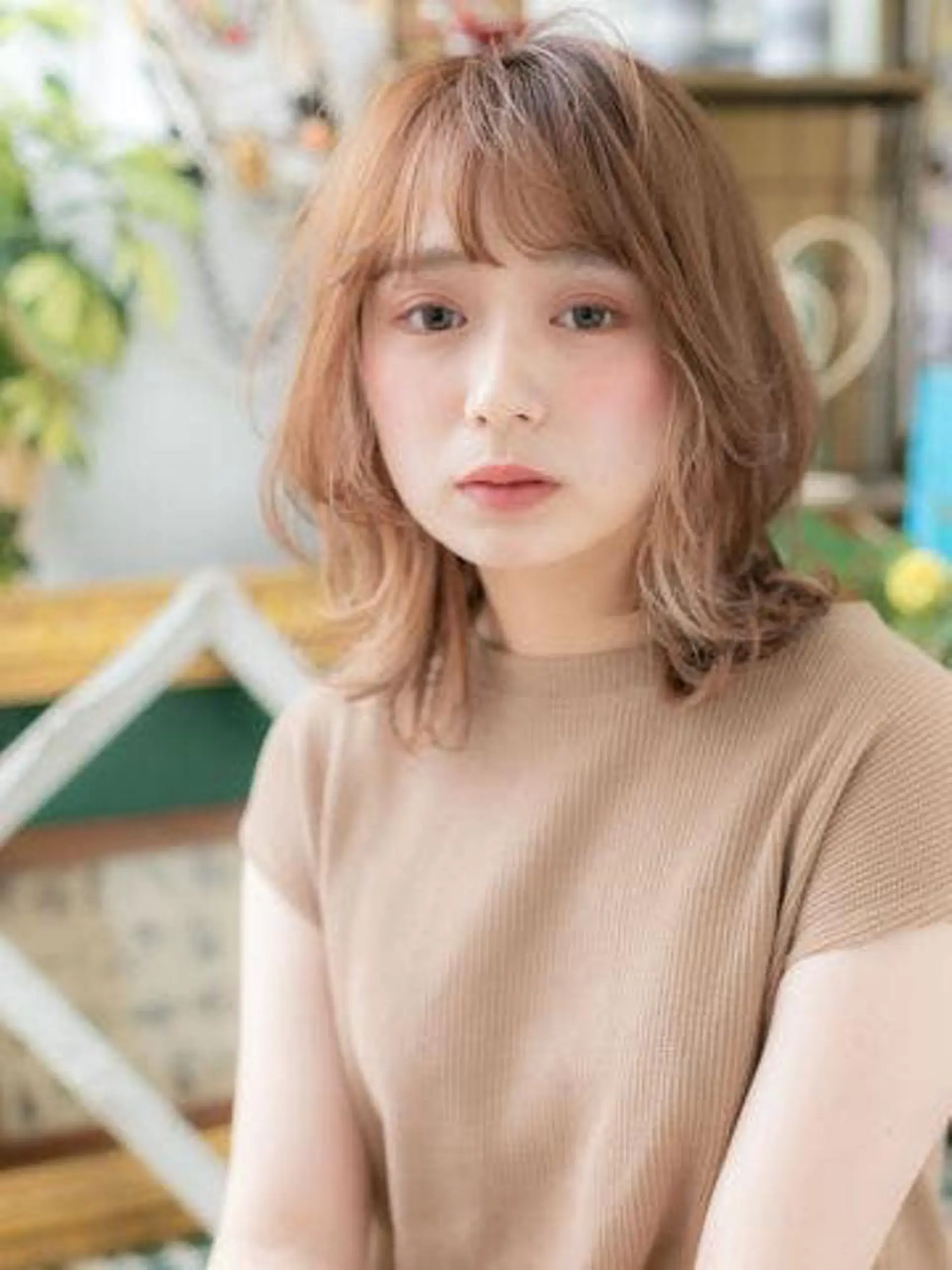 ミディアム カラー COVER HAIR bliss 大宮店所属・出川 宙☘️のヘアスタイル