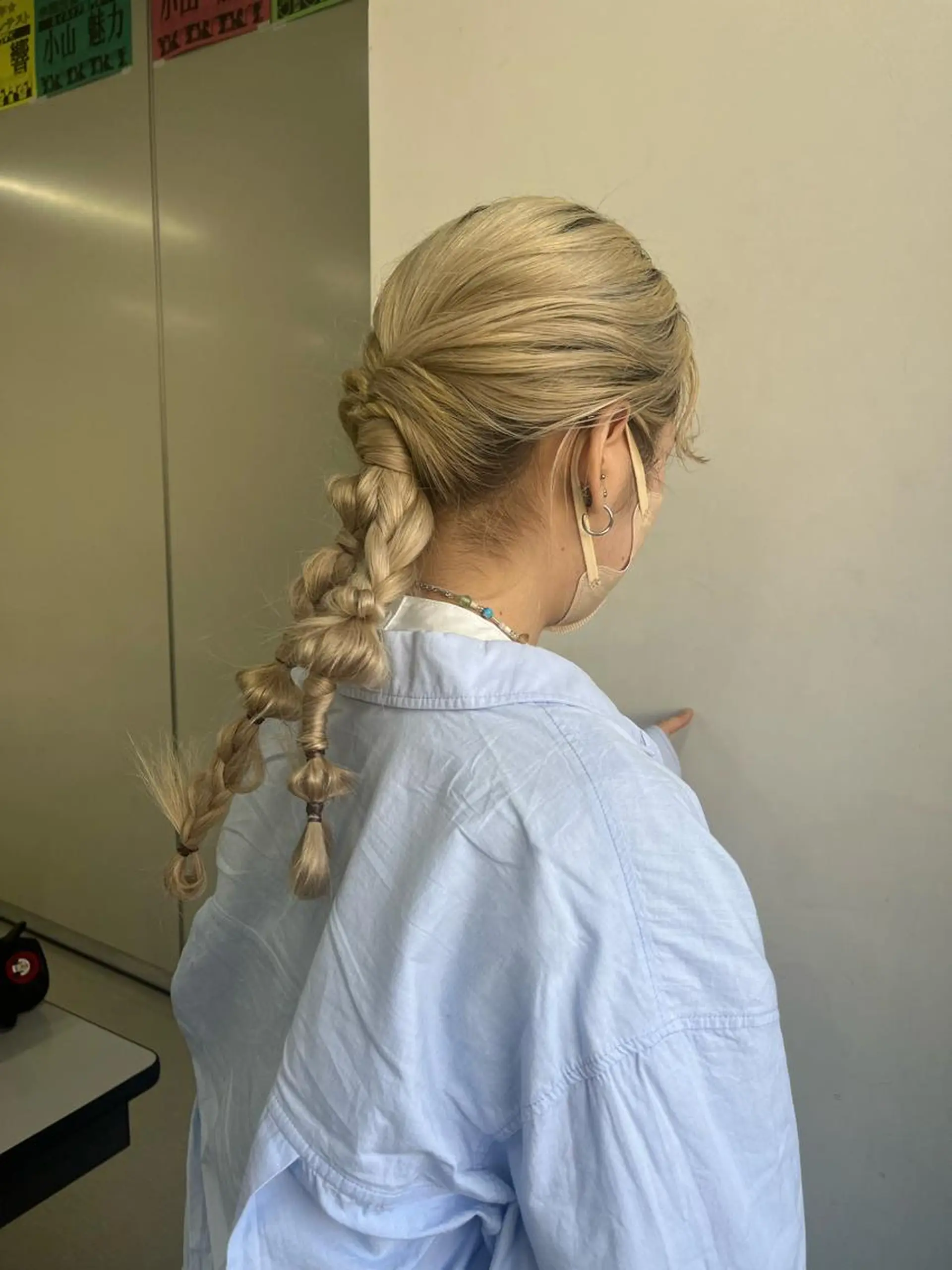 ヘアアレンジ 玉ねぎヘアー カット ヘアカラー トリートメント yuuka/ボブ/ダ ブルカラー/髪質改善のヘアスタイル